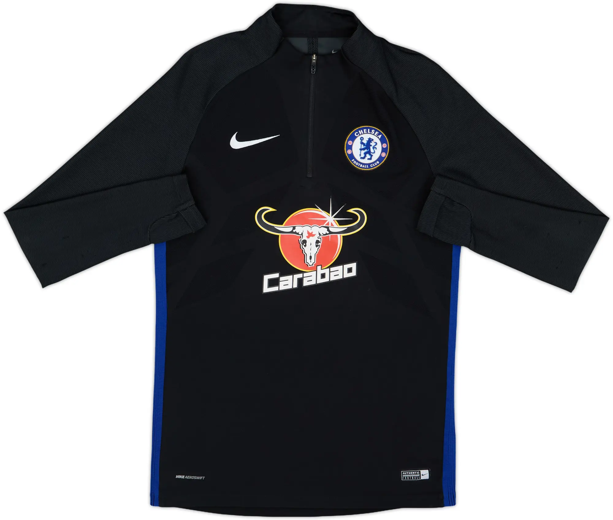 2018-19 Chelsea Nike 1/4 Zip Drill Top - 8/10 - (S)