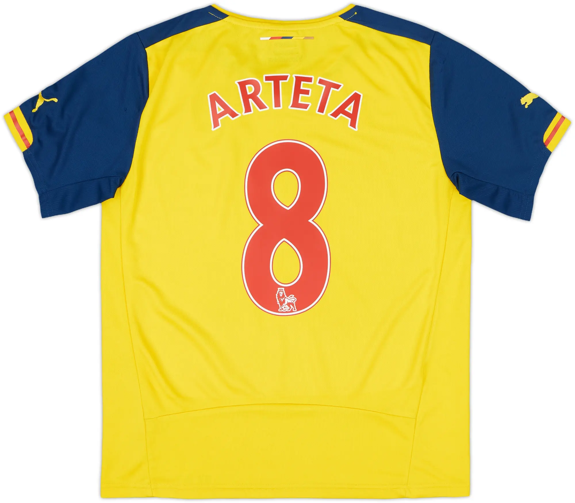 2014-15 Arsenal Away Shirt Arteta #8 - 5/10 - (S)