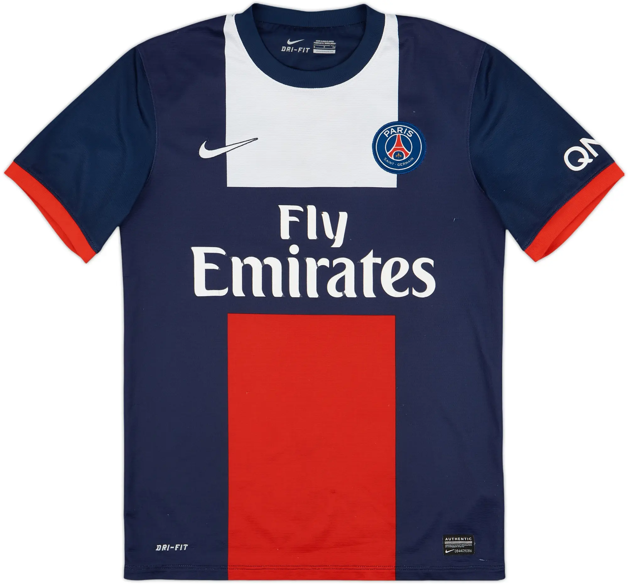 2013-14 Paris Saint-Germain Home Shirt - 4/10 - (S)