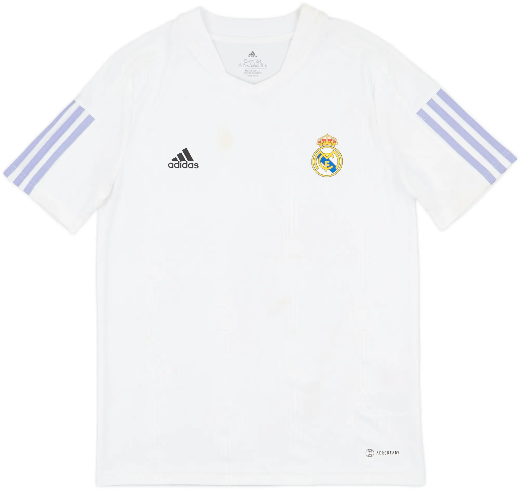 2022-23 Real Madrid adidas Training Shirt - 6/10 - (L.Boys)