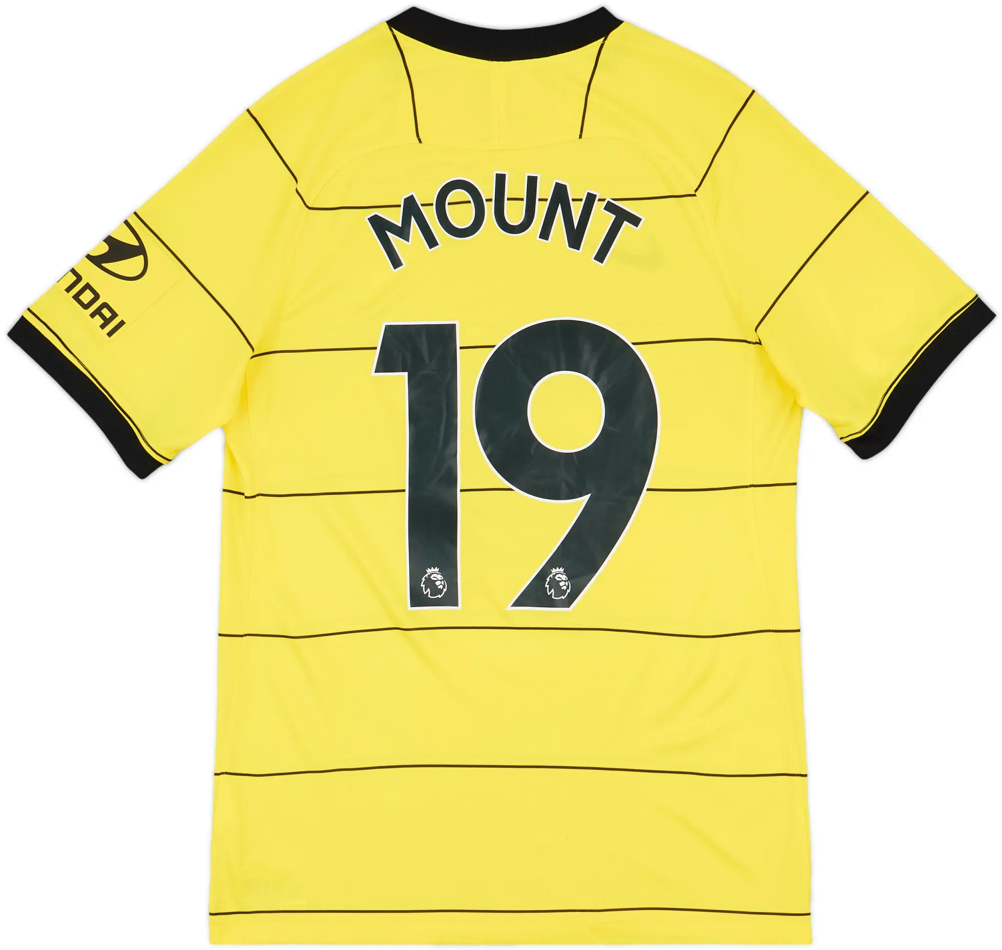 2021-22 Chelsea Away Shirt Mount #19 - 7/10 - (S)