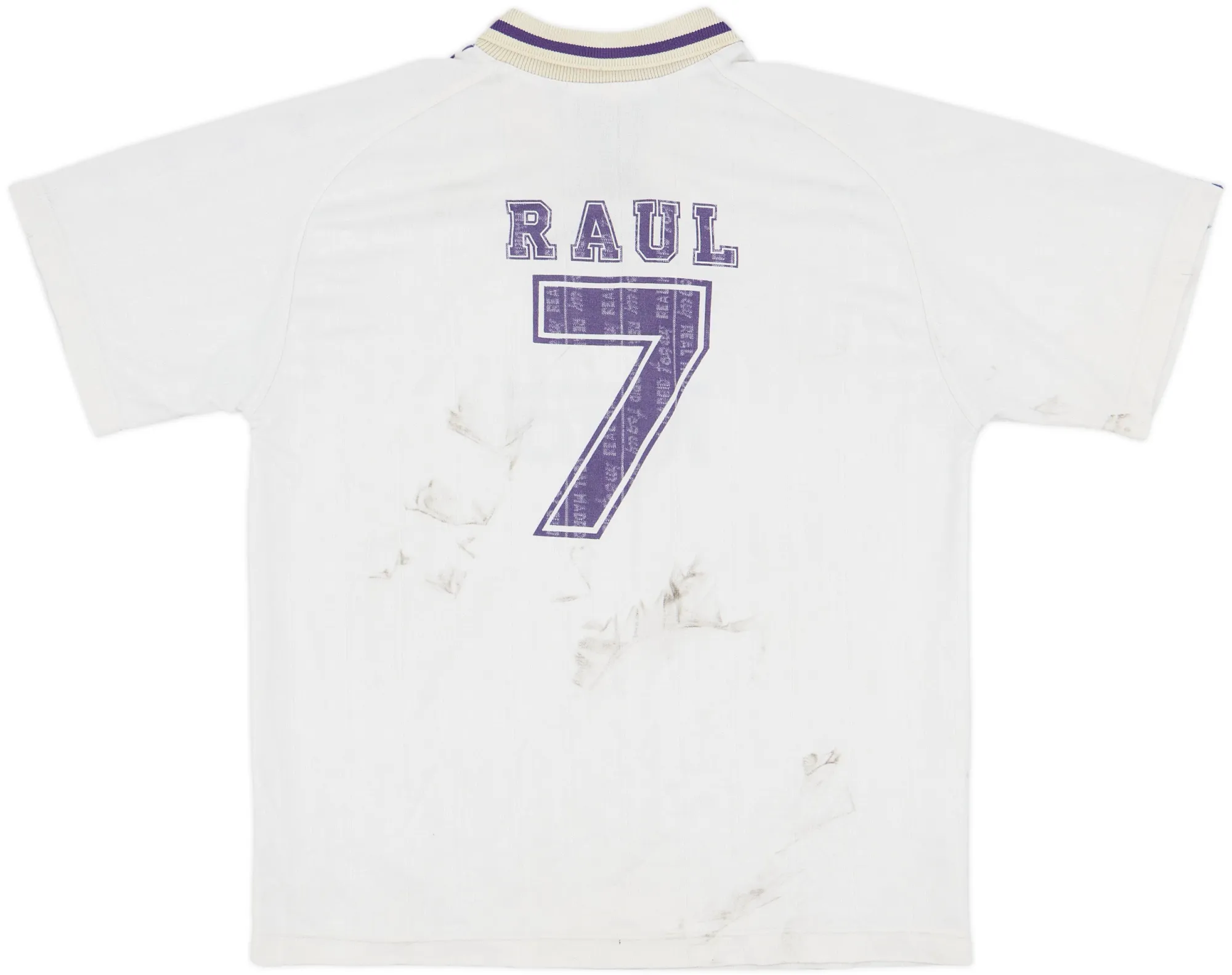Kelme Real Madrid Boys SS Home Shirt 1996/97