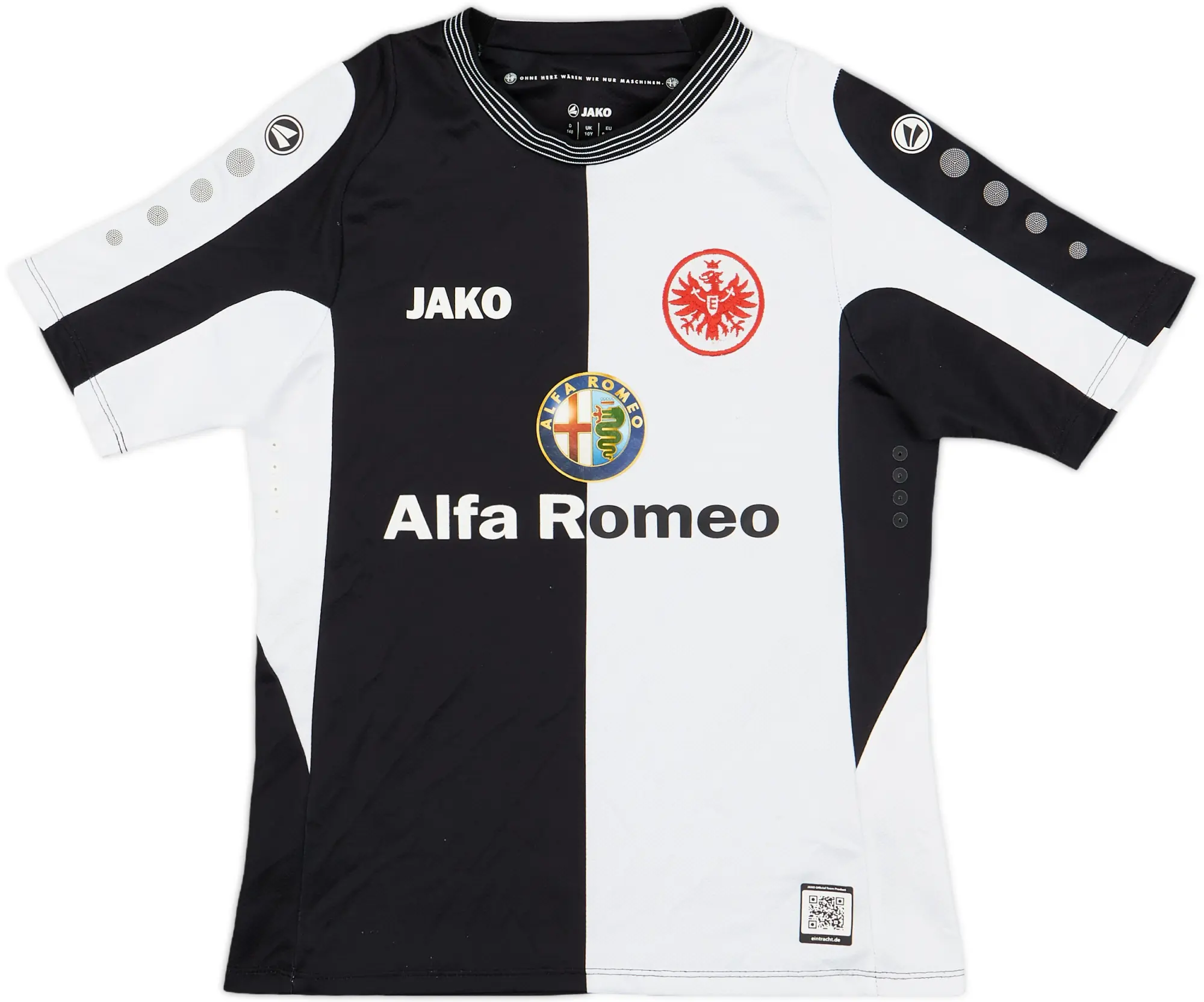 Jako Eintracht Frankfurt Boys SS Away Shirt 2013/14
