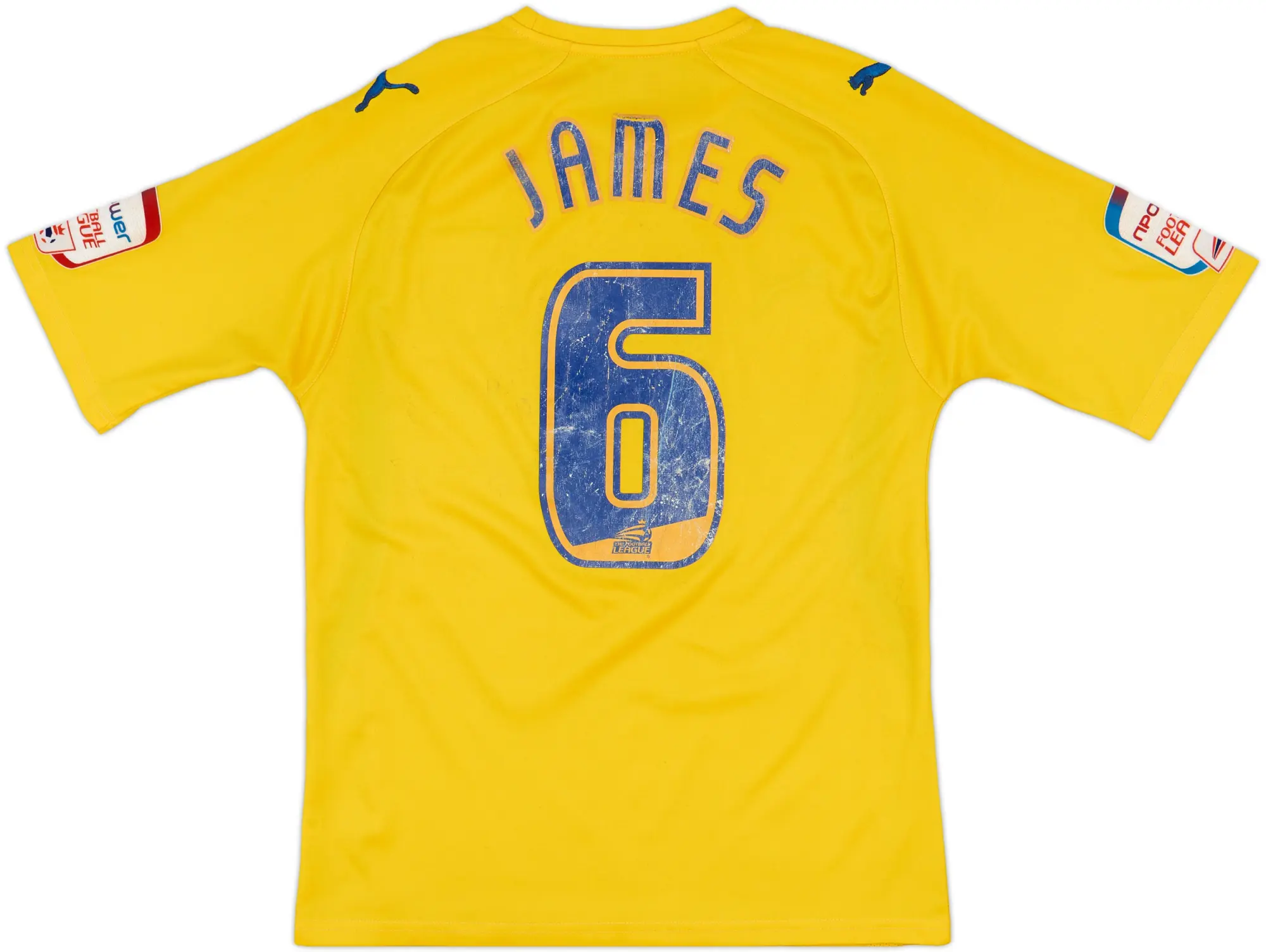 2010-11 Preston North End Away Shirt James #6 - 4/10 - (M)