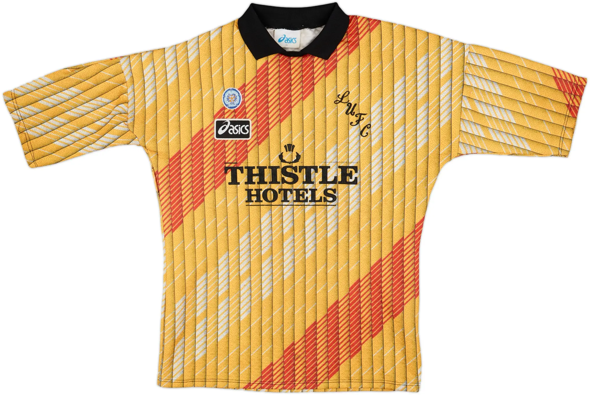Asics Leeds United Mens SS Goalkeeper Home Shirt 1995/96