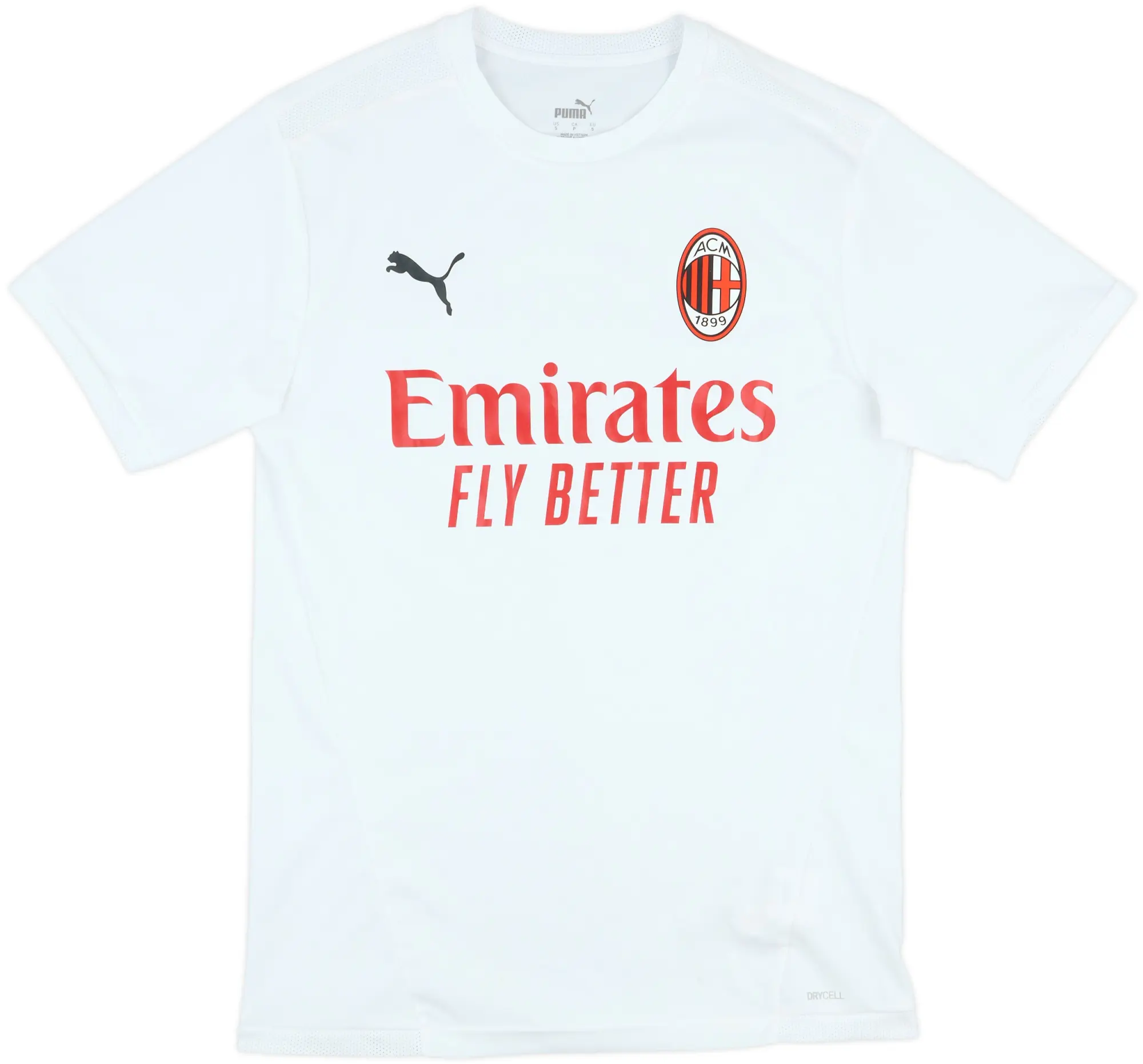 2021-22 AC Milan Puma Training Shirt - 8/10 - (S)