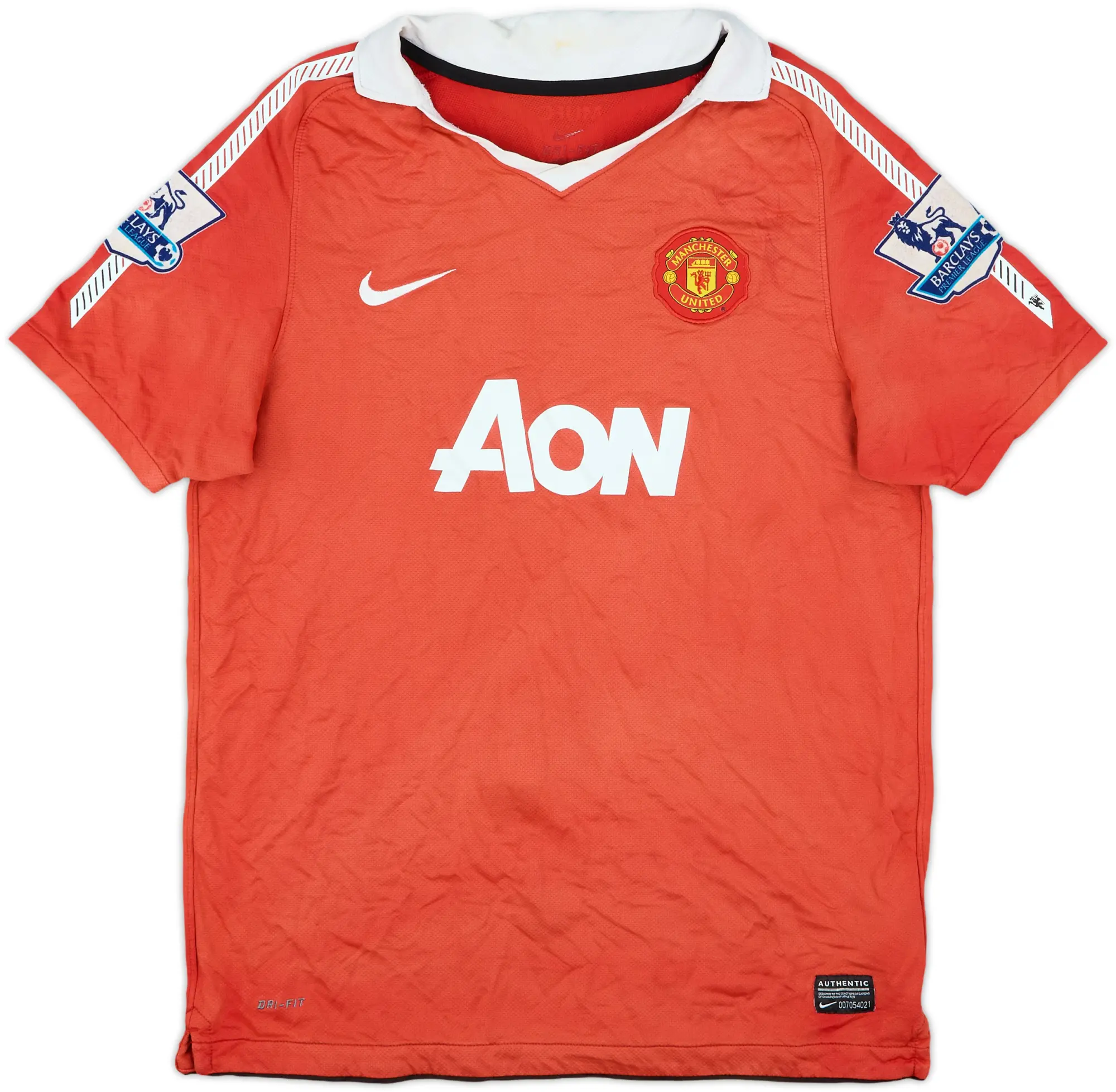 2010-11 Manchester United Home Shirt Berbatov #9 (XL)