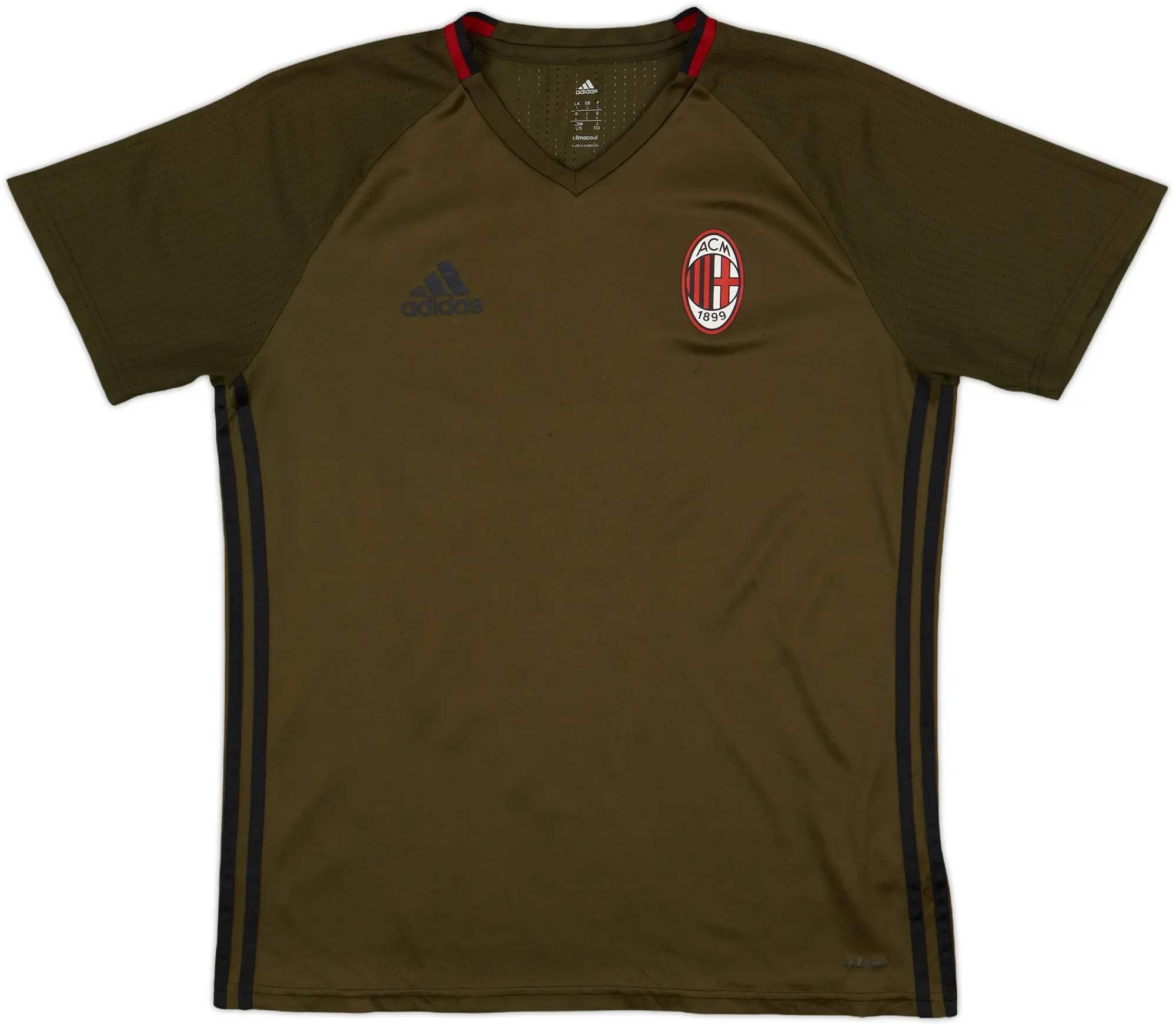 2016-17 AC Milan adizero Training Shirt - 7/10 - (L)
