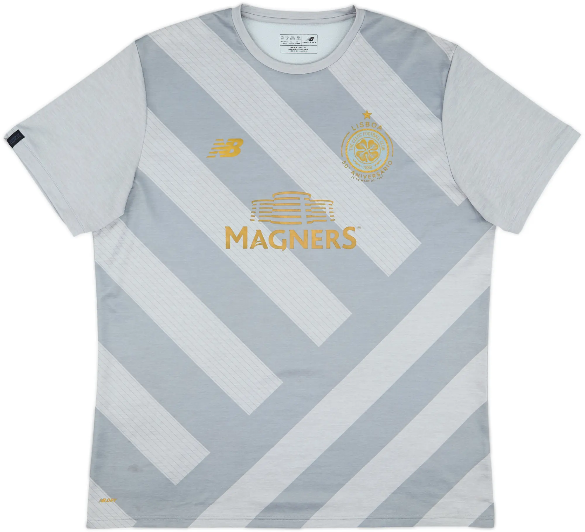 2017-18 Celtic New Balance Training Shirt - 7/10 - (XXL)
