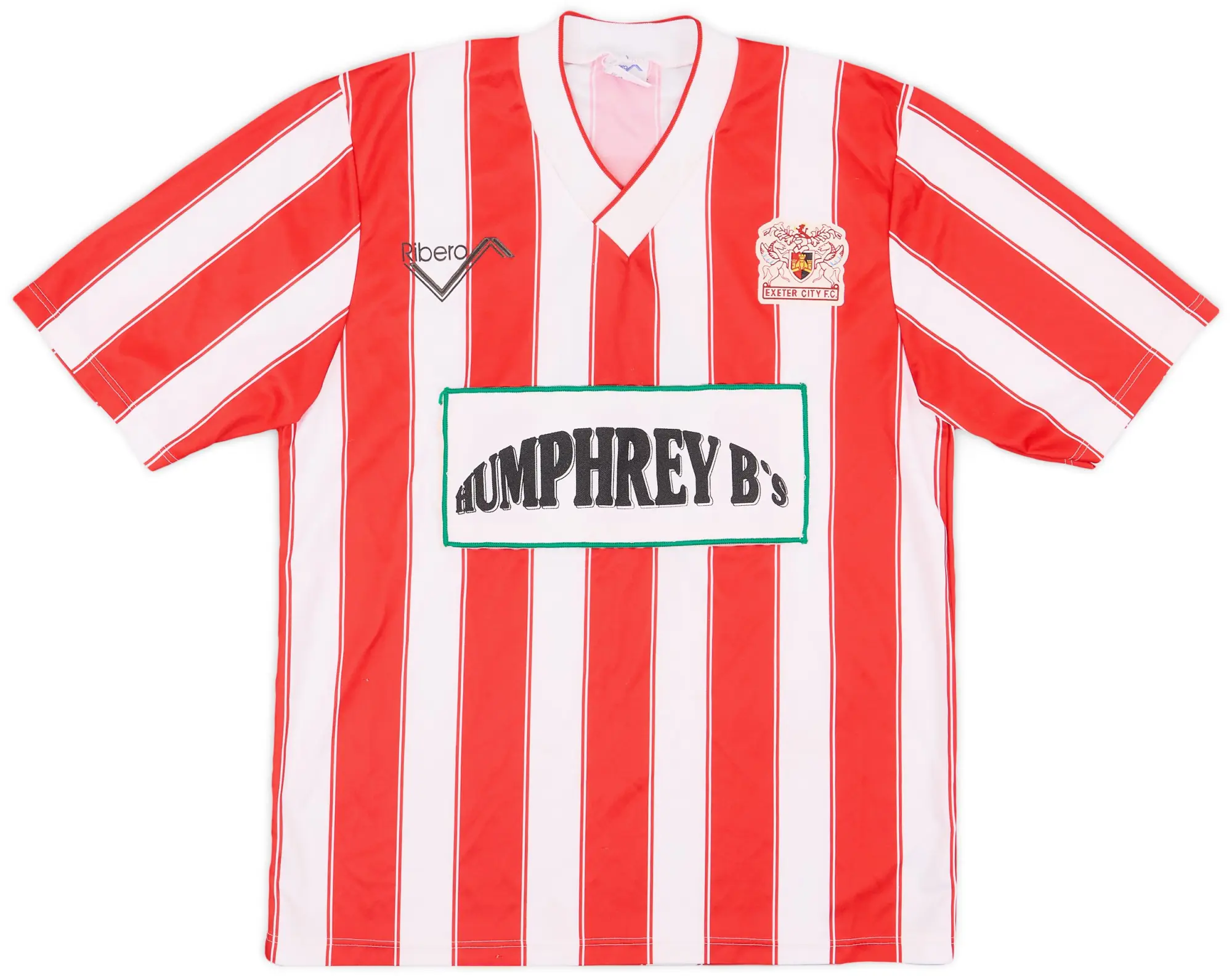 1990-91 Exeter City Match Issue Home Shirt #4