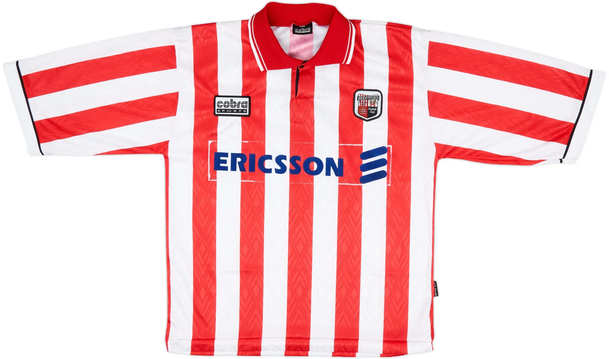Home Brentford Mens SS Player Issue Home Shirt 1996/98