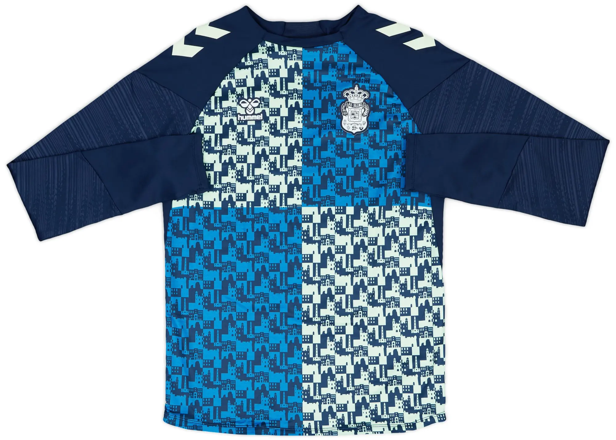 2024-25 Las Palmas Hummel Pre-Match Sweat Top (M)