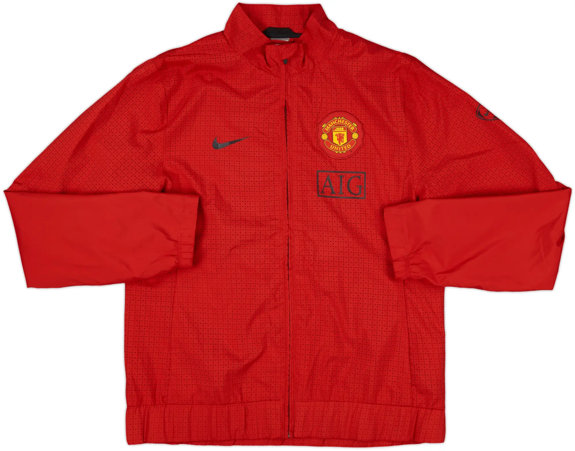 2009-10 Manchester United Nike Track Jacket - 10/10 - (M)