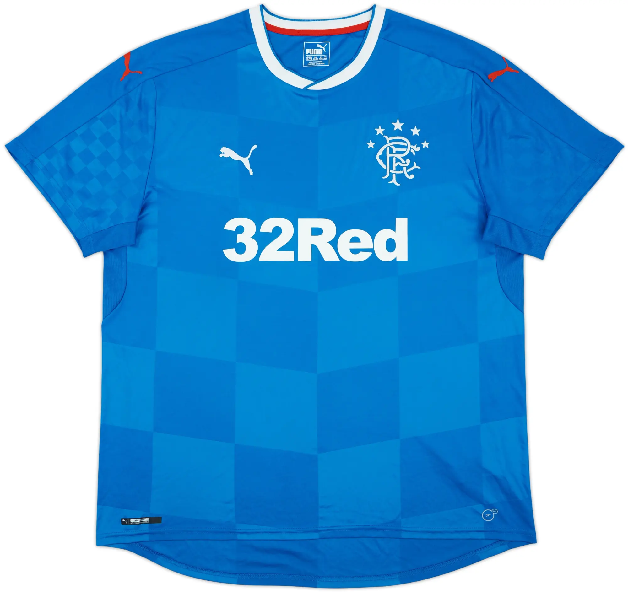 2016-18 Rangers Home Shirt - 10/10 - (XXL)
