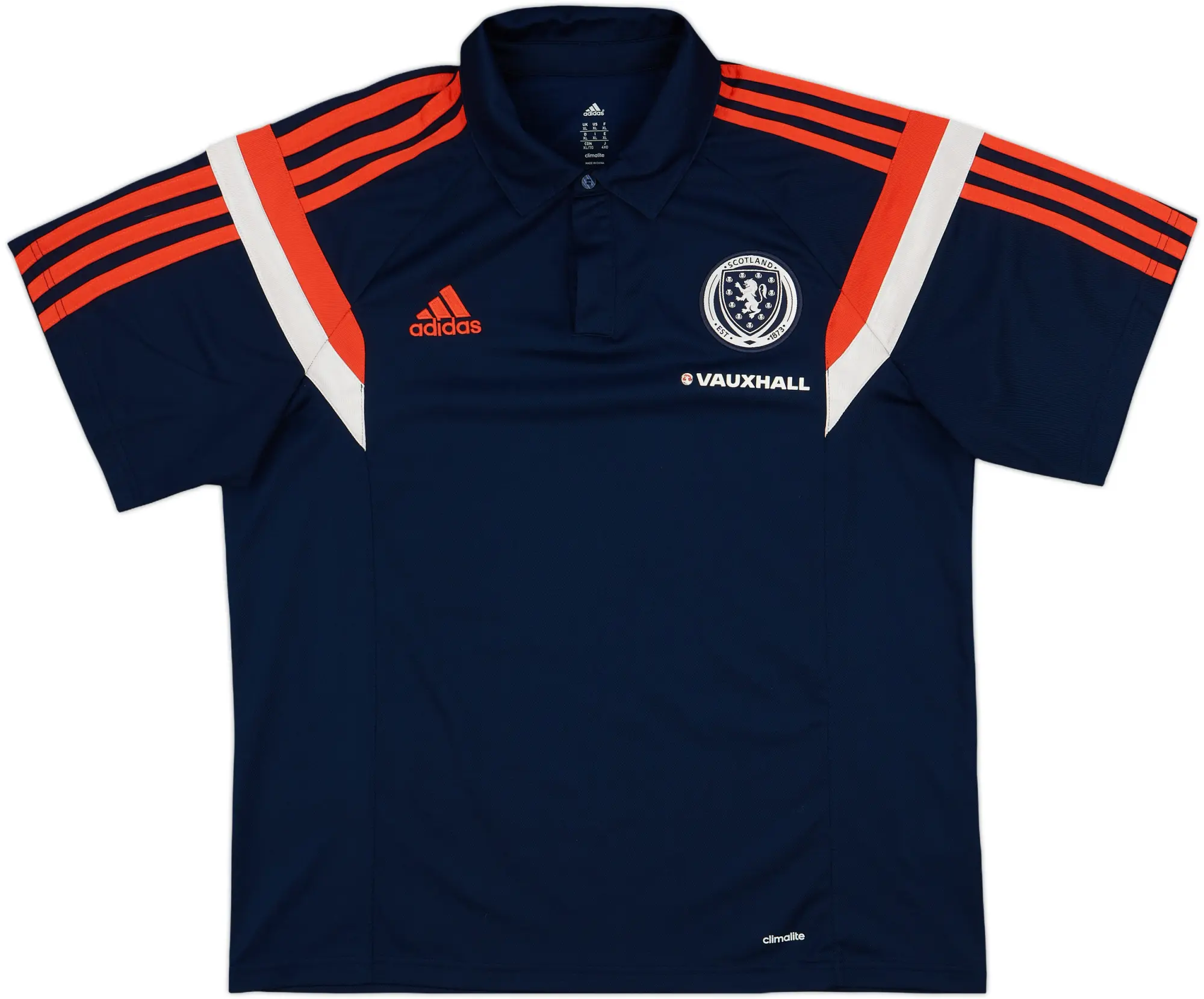 2013-14 Scotland adidas Polo Shirt - 7/10 - (XL)