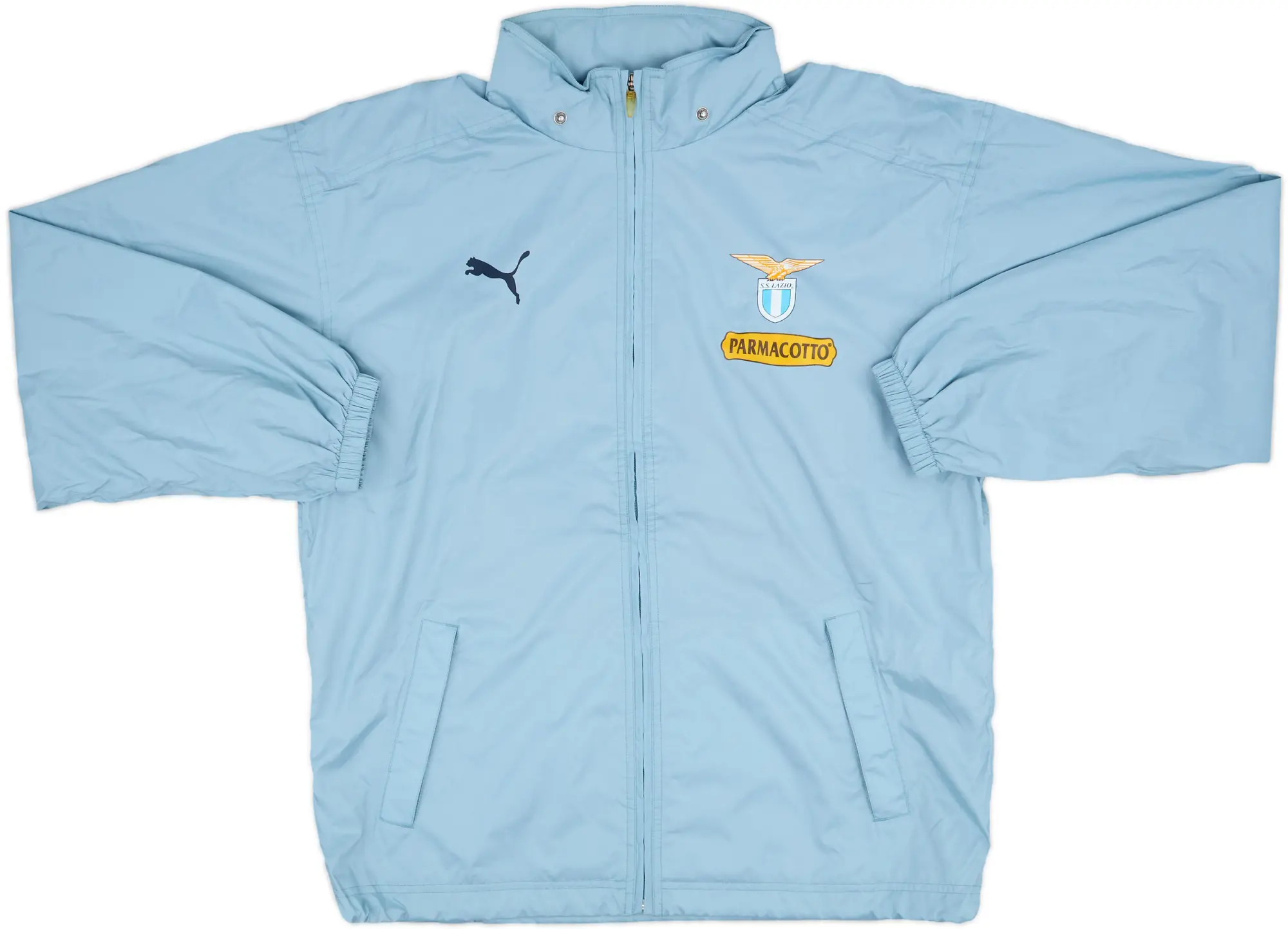 2003-05 Lazio Puma Hooded Rain Jacket - 8/10 - (M)
