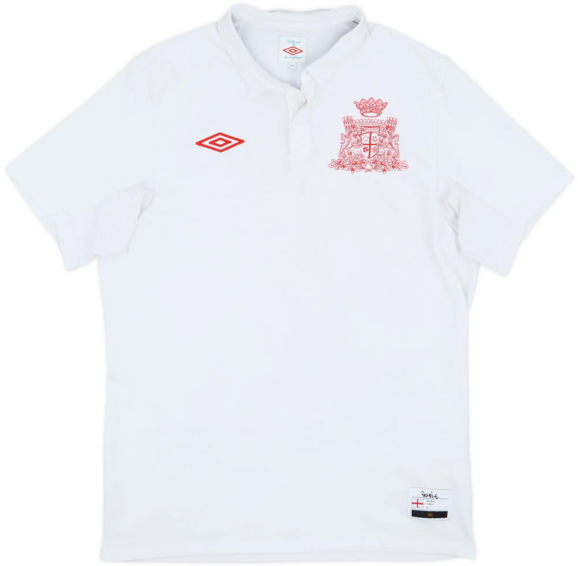2010-11 England Ben Eine Special Edition Home Shirt - 7/10 - (M)