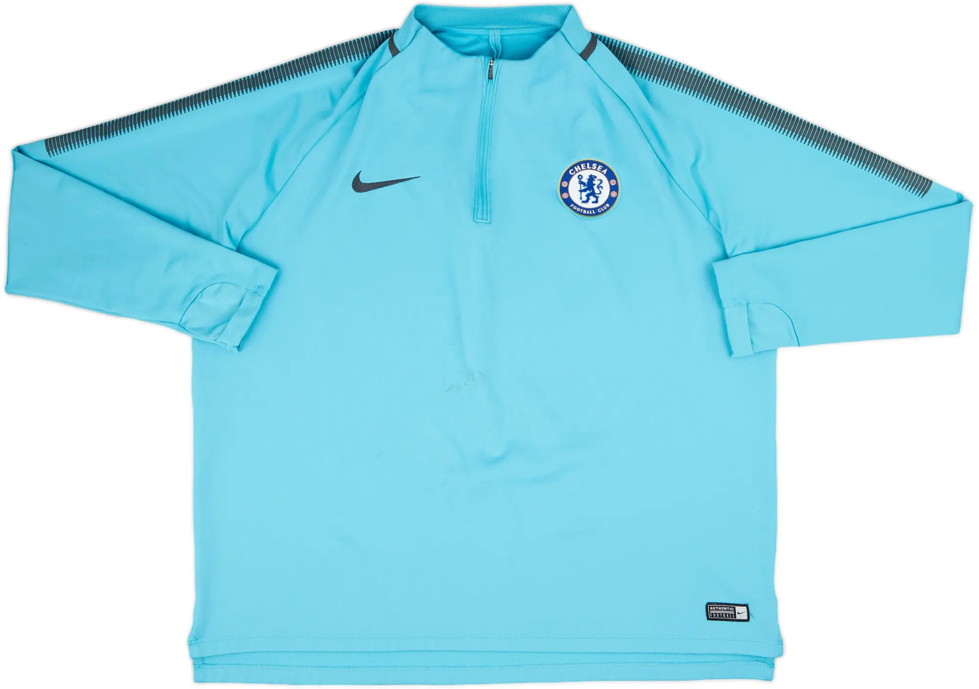 2017-18 Chelsea adidas 1/4 Zip Drill Top - 5/10 - (XL)