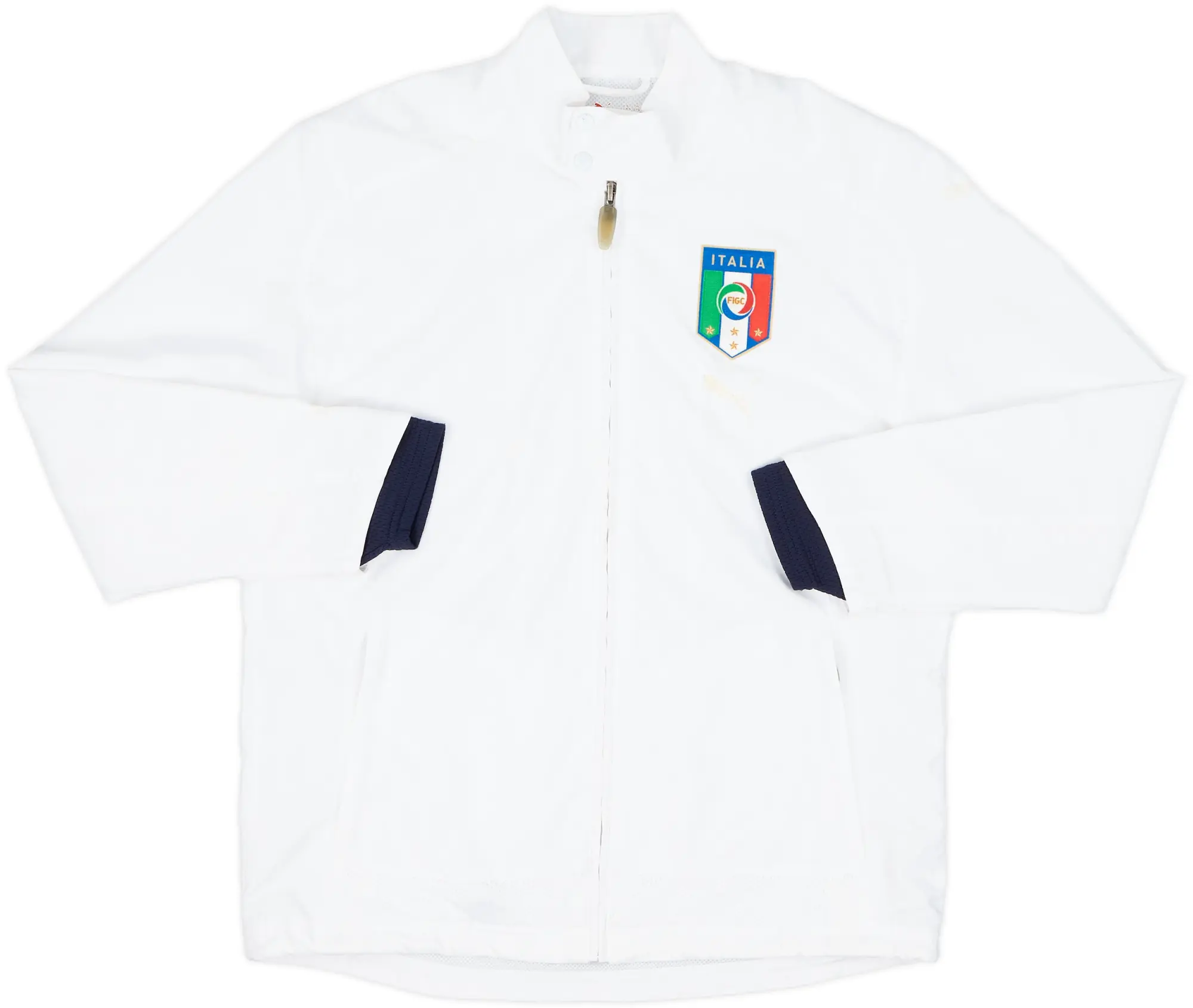 2007-08 Italy Puma Track Jacket - 5/10 - (L.Boys)
