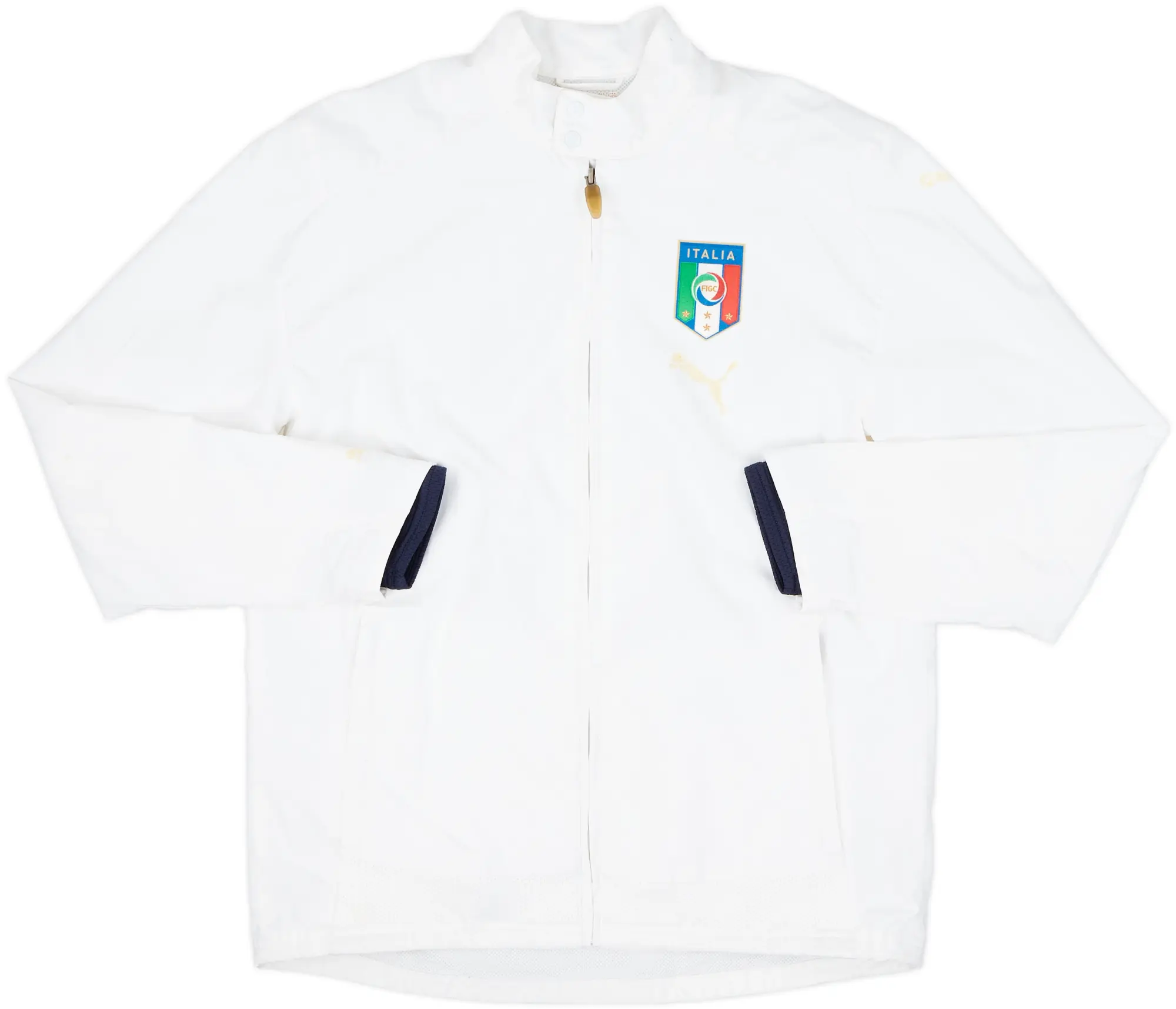 2007-08 Italy Puma Track Jacket - 5/10 - (XXL.Boys)