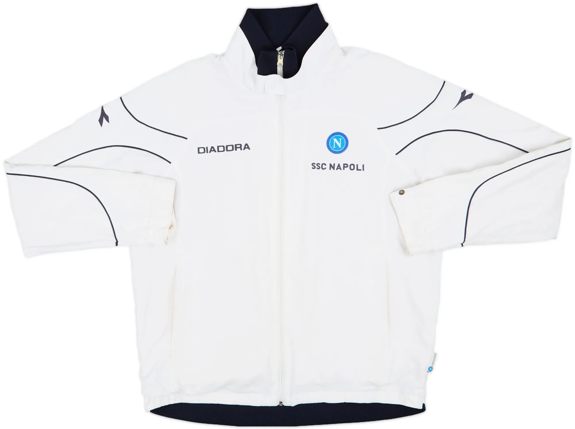 2006-07 Napoli Diadora Track Jacket - 5/10 - (XL)