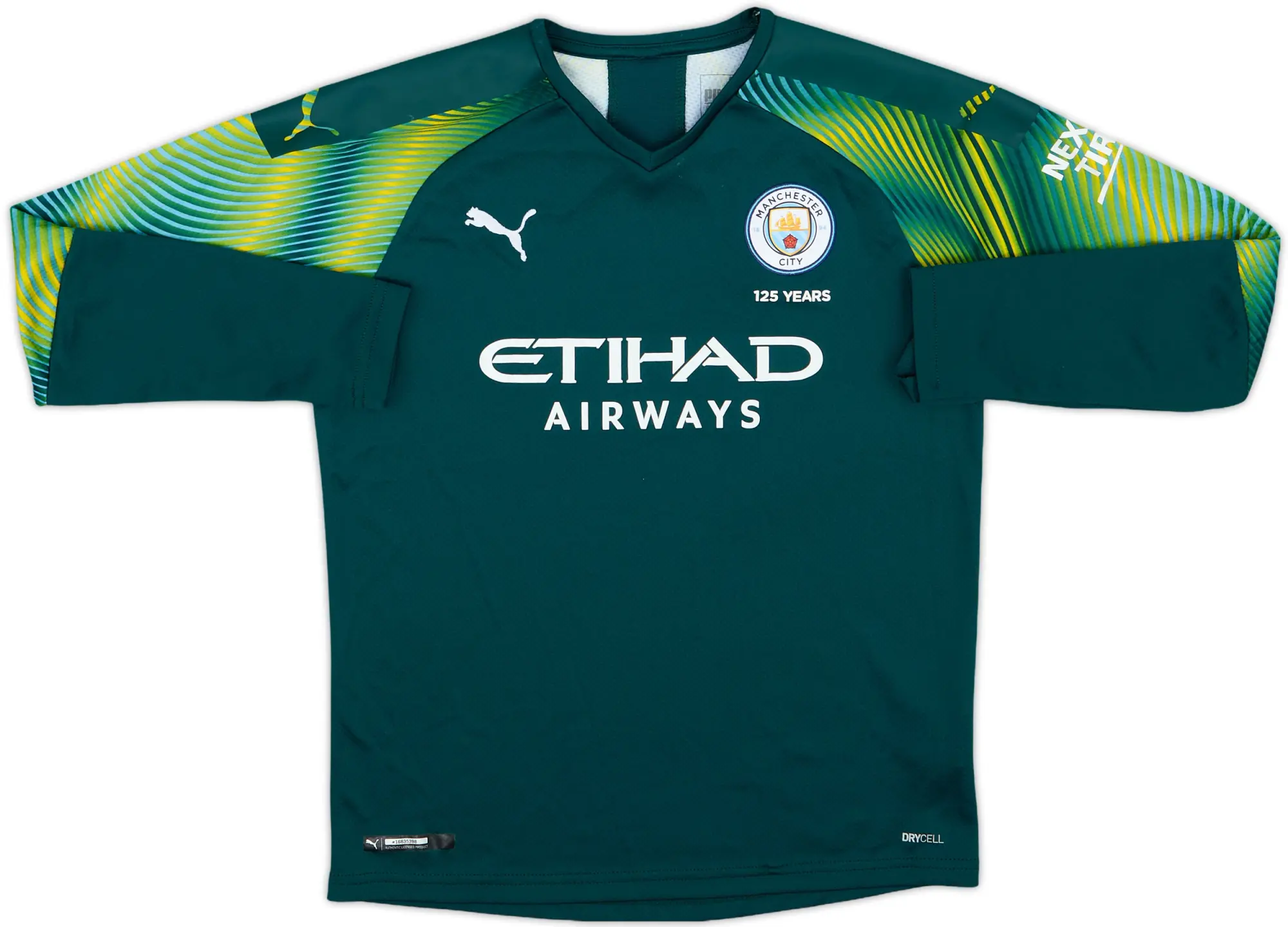 2019-20 Manchester City GK Shirt - 8/10 - (M.Boys)