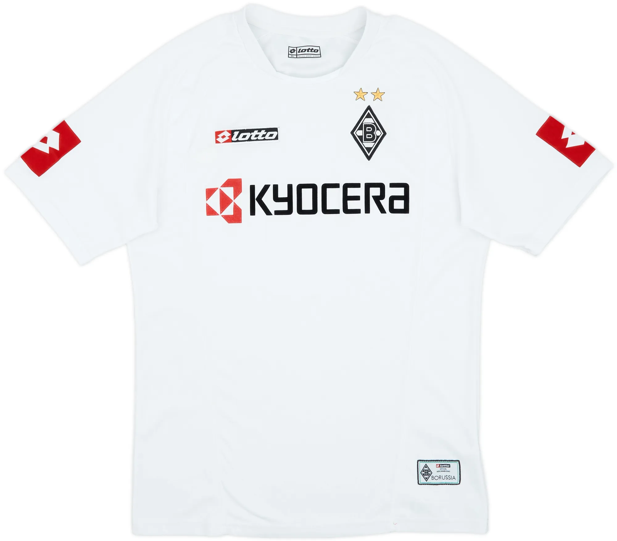 Lotto Borussia Monchengladbach Mens SS Home Shirt 2005/06