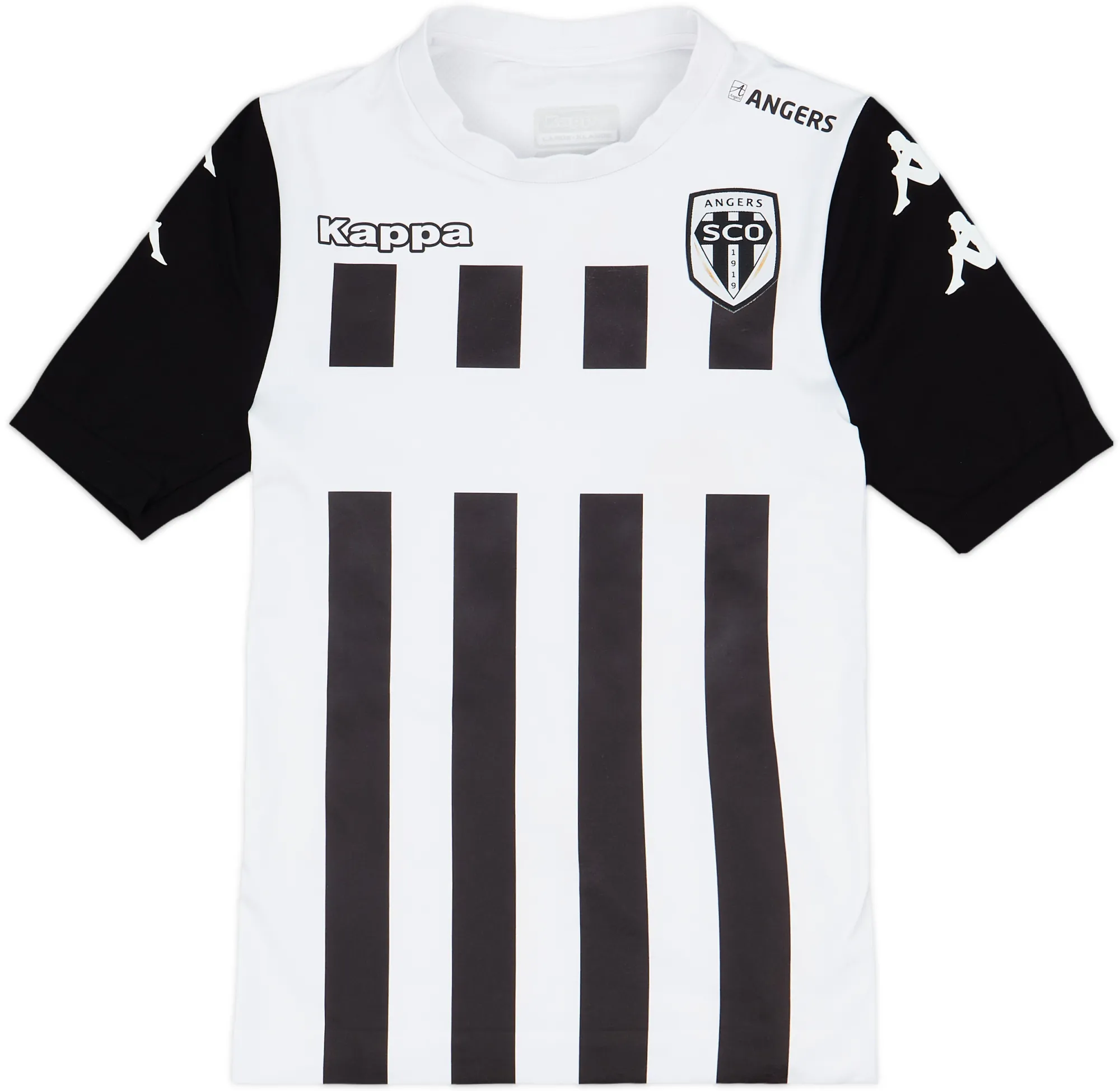 Kappa Angers Mens SS Player Issue Home Shirt 2017/18