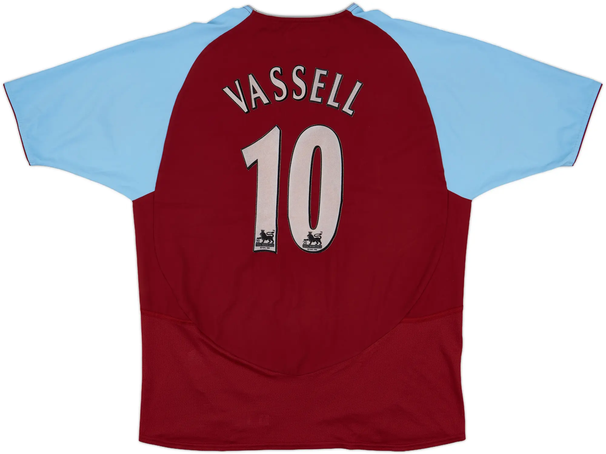 2003-04 Aston Villa Home Shirt Vassell #10 - 5/10 - (M)