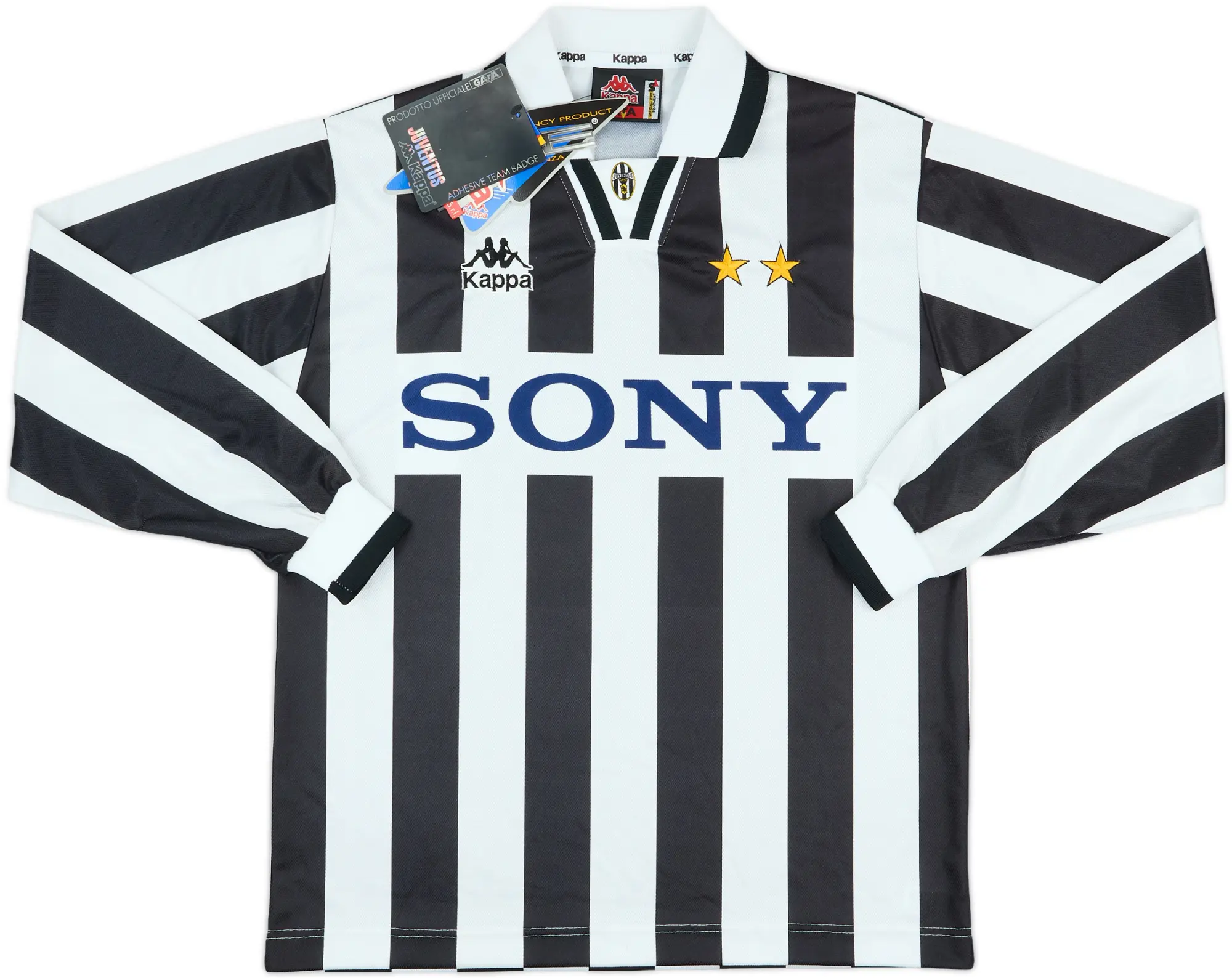 1995-97 Juventus Home L/S Shirt (S)