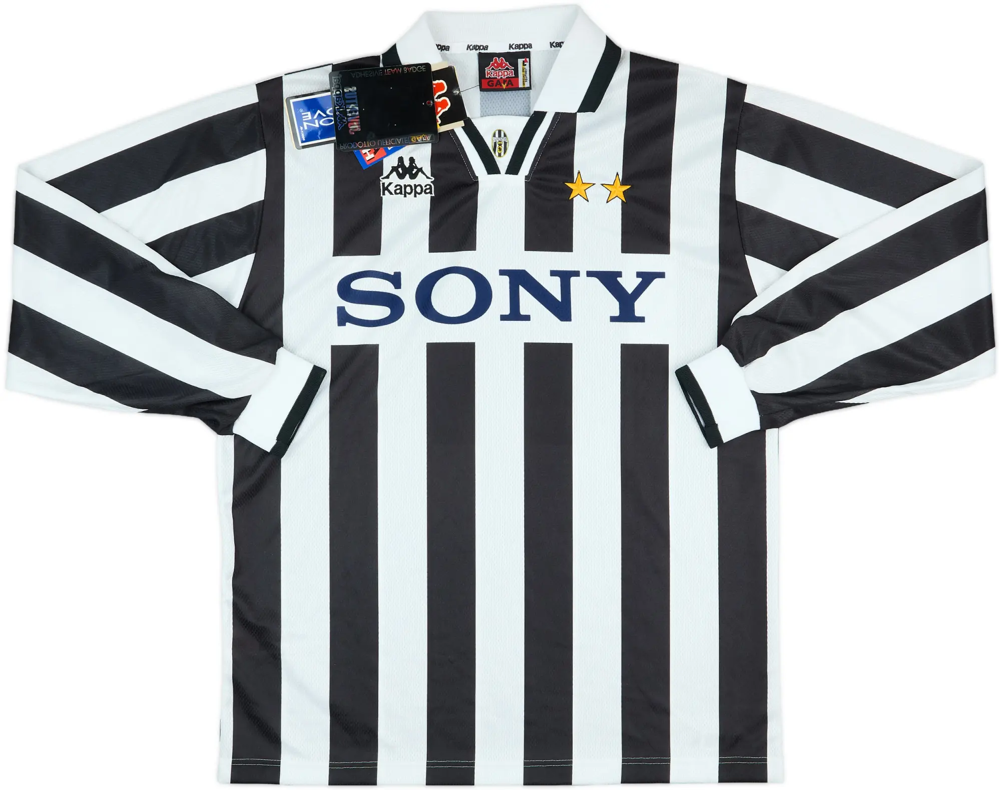 1995-97 Juventus Home L/S Shirt (L)