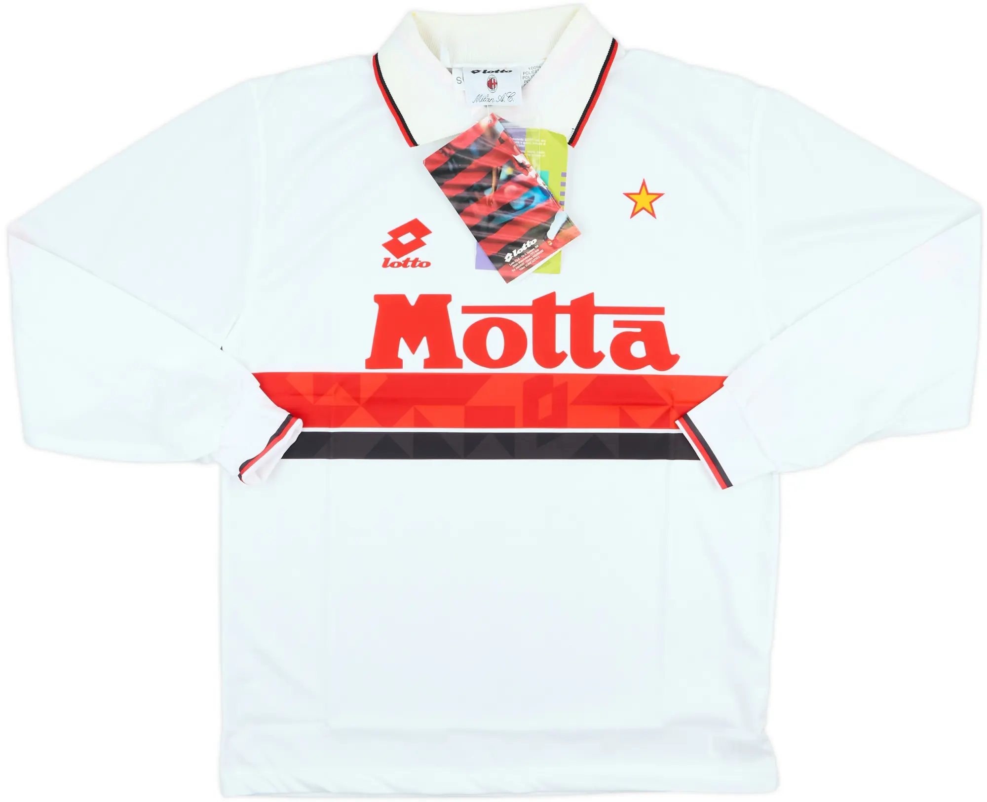 1993-94 AC Milan Away L/S Shirt (S)