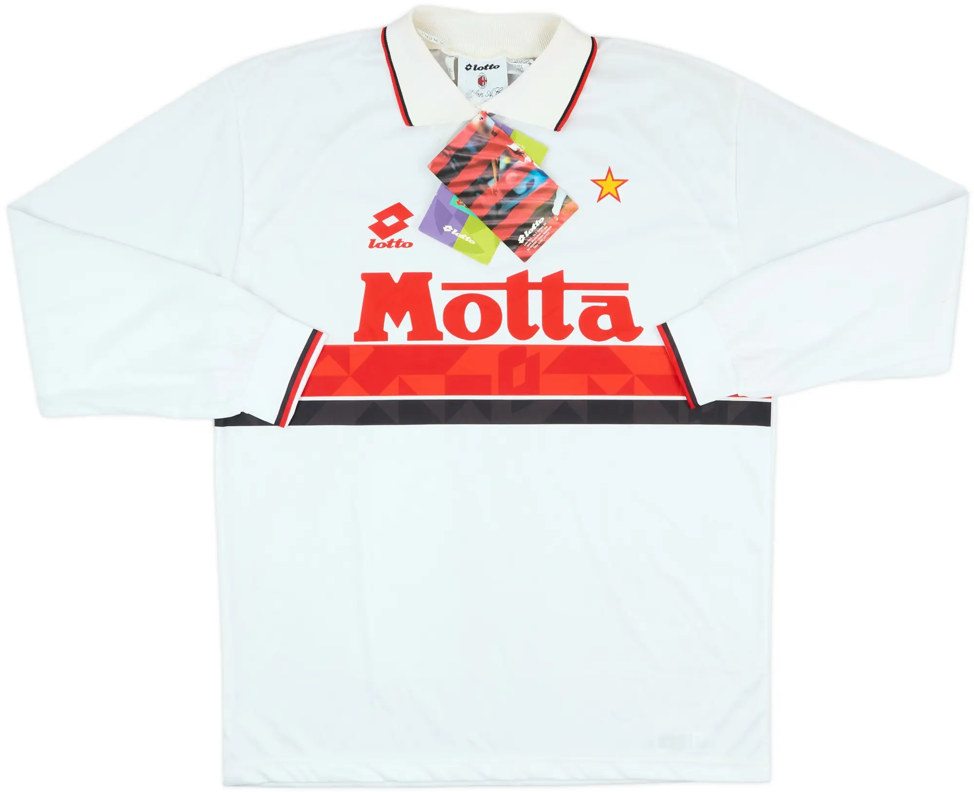 1993-94 AC Milan Away L/S Shirt (XL)