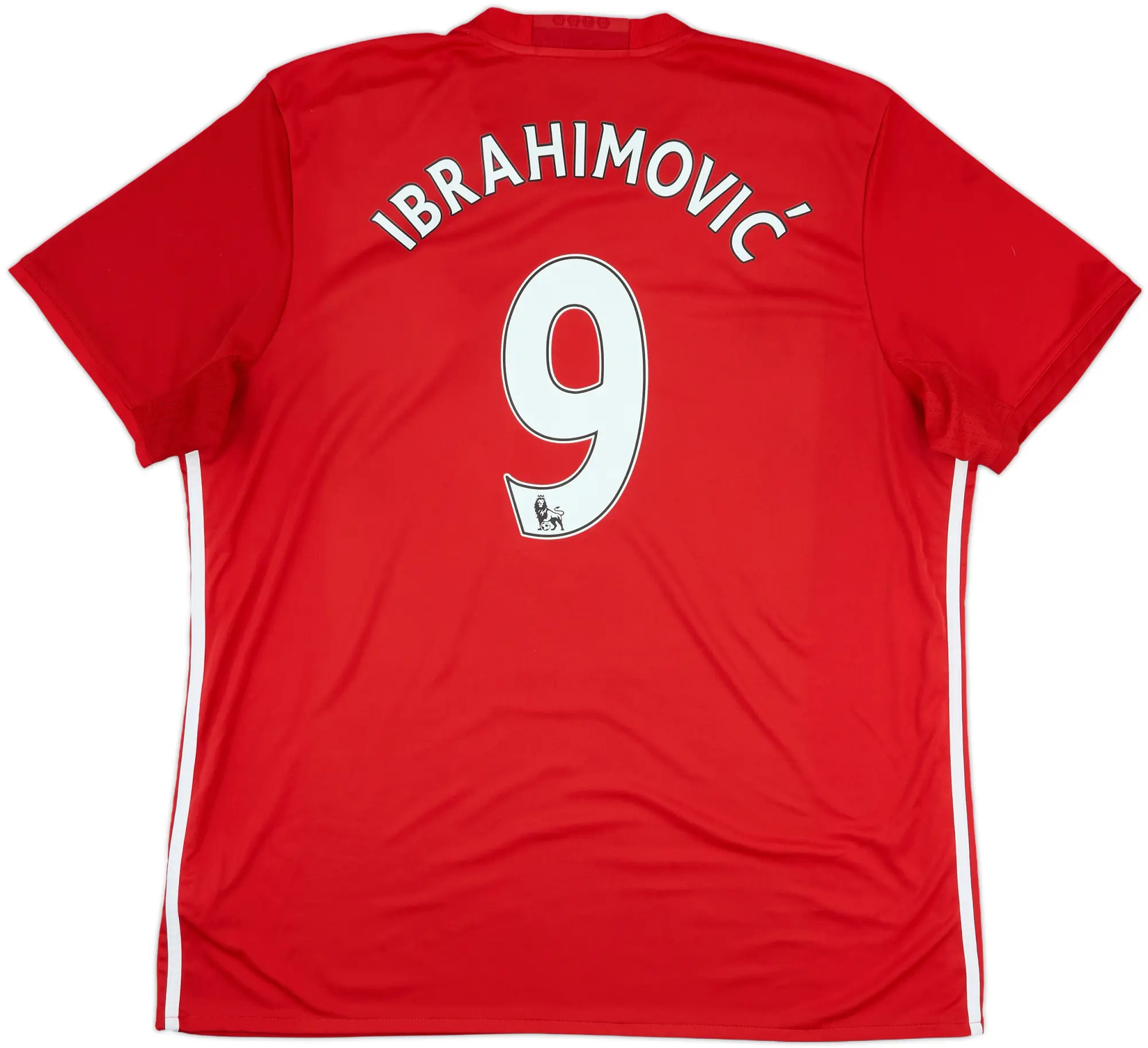 2016-17 Manchester United Home Shirt Ibrahimovic #9 - 8/10 - (XXL)
