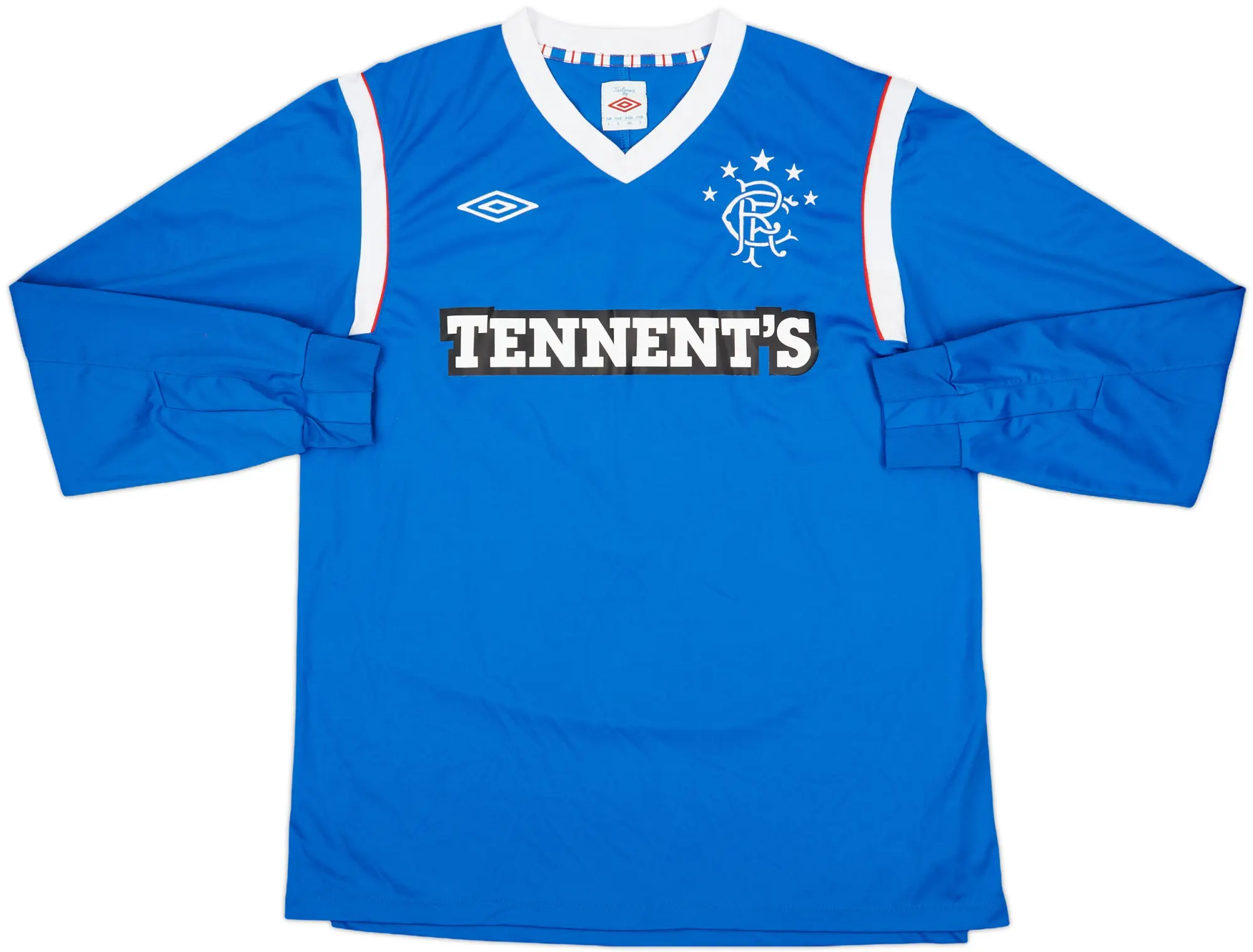 Umbro Rangers Mens LS Home Shirt 2011/12