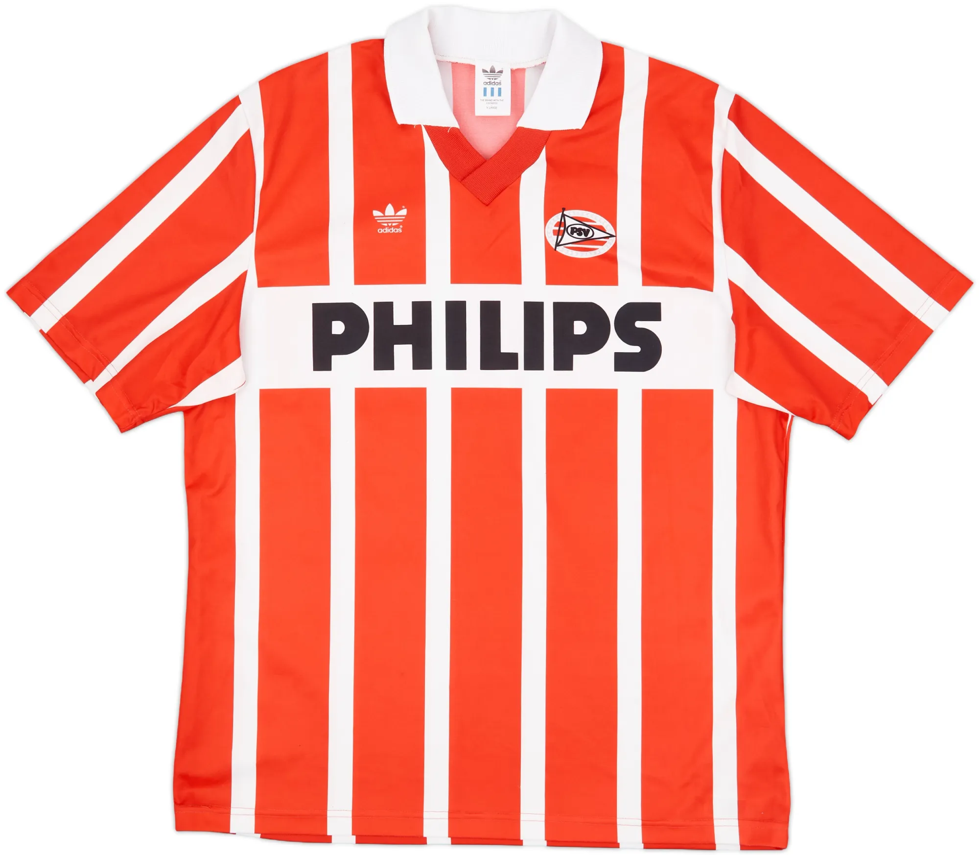 adidas PSV Eindhoven Mens SS Home Shirt 1992/94