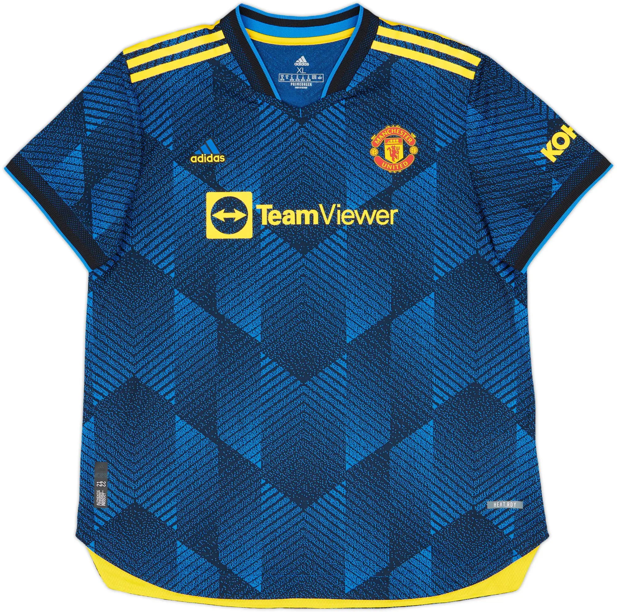 2021-22 Manchester United Authentic Third Shirt - 10/10 - (Women's XL)