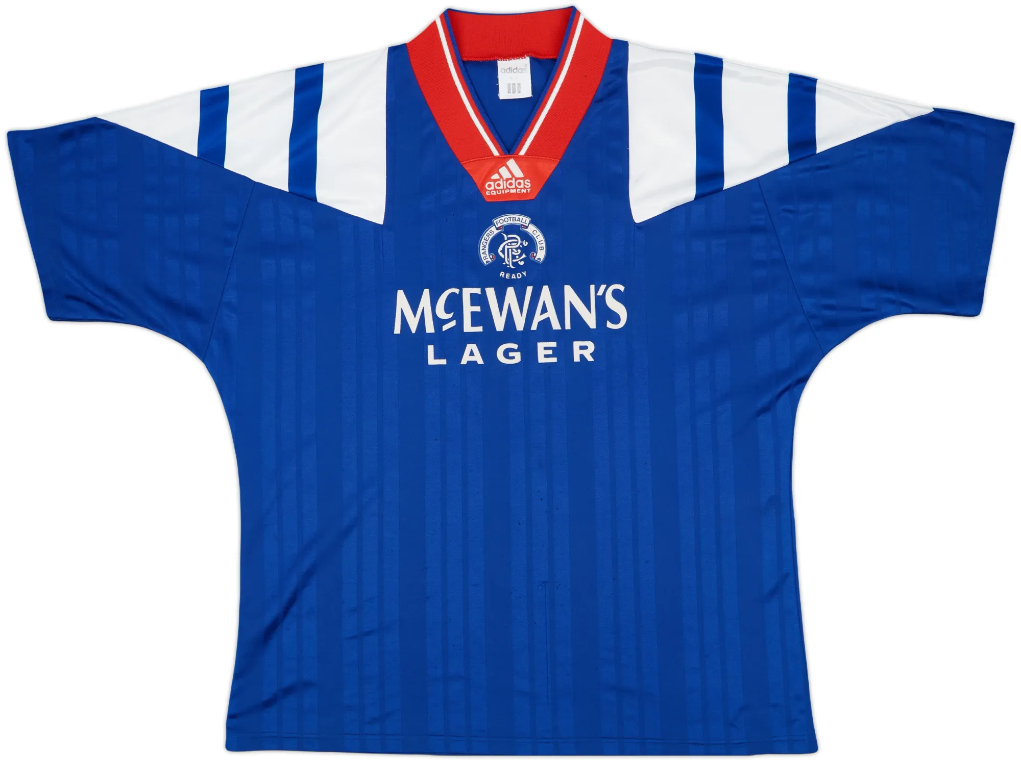 adidas Rangers Mens SS Home Shirt 1992/94