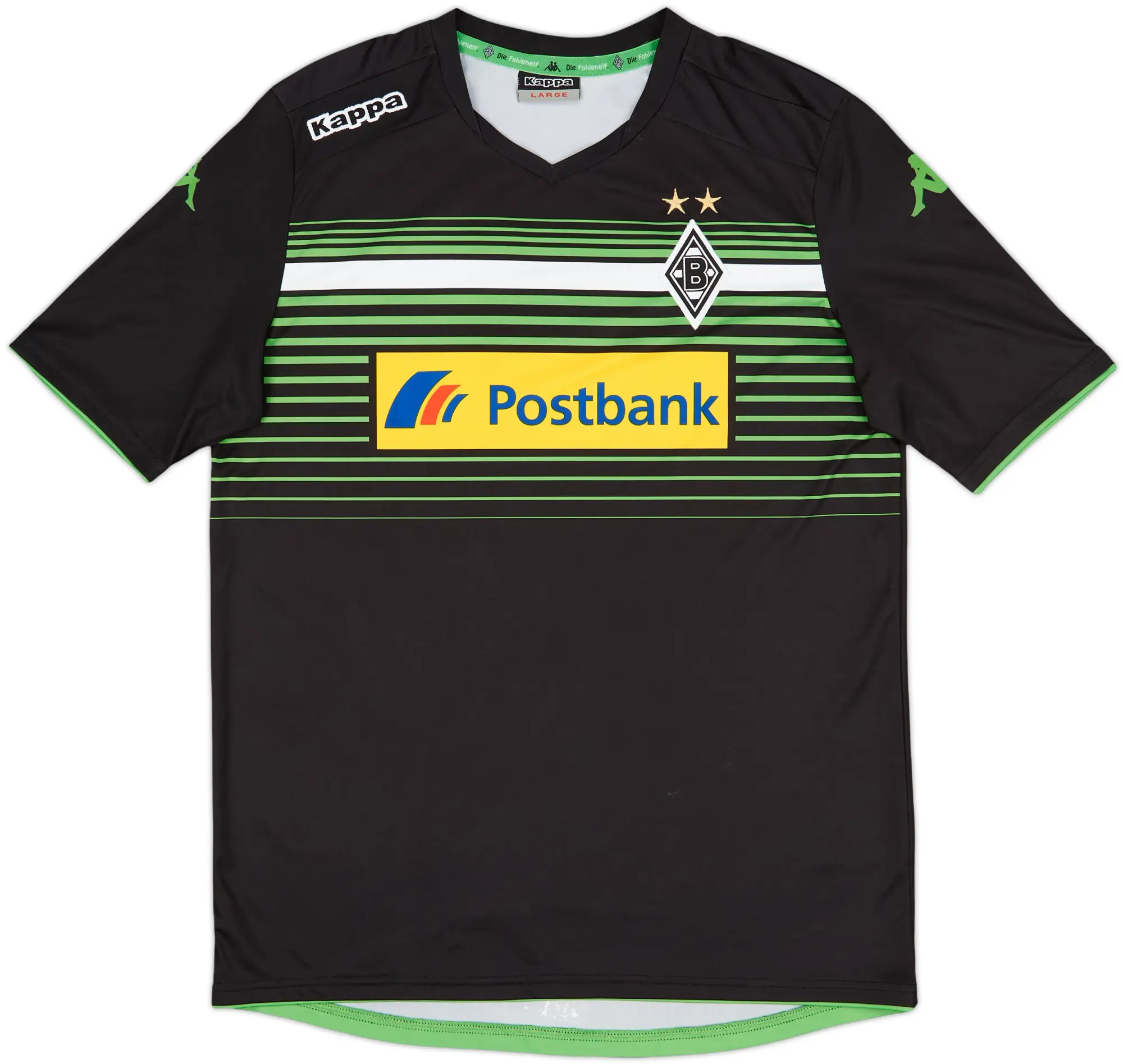 Kappa Borussia Monchengladbach Mens SS Fourth Shirt 2014/15