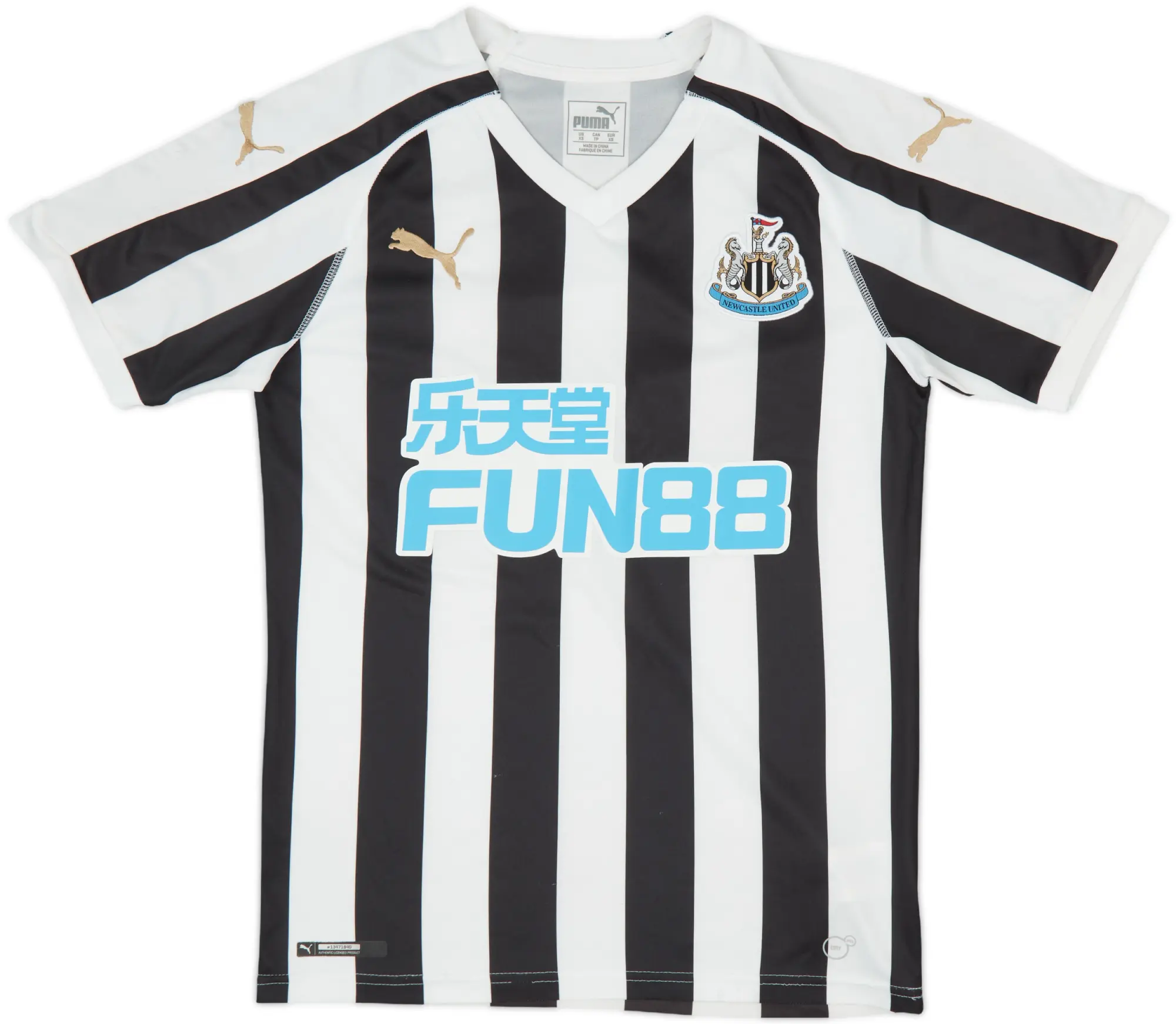 2018-19 Newcastle Home Shirt - 7/10 - (XS)