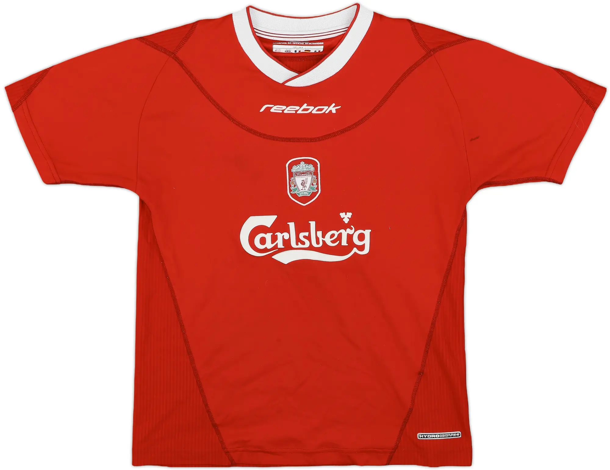 2002-04 Liverpool Home Shirt - 7/10 - (L.Boys)