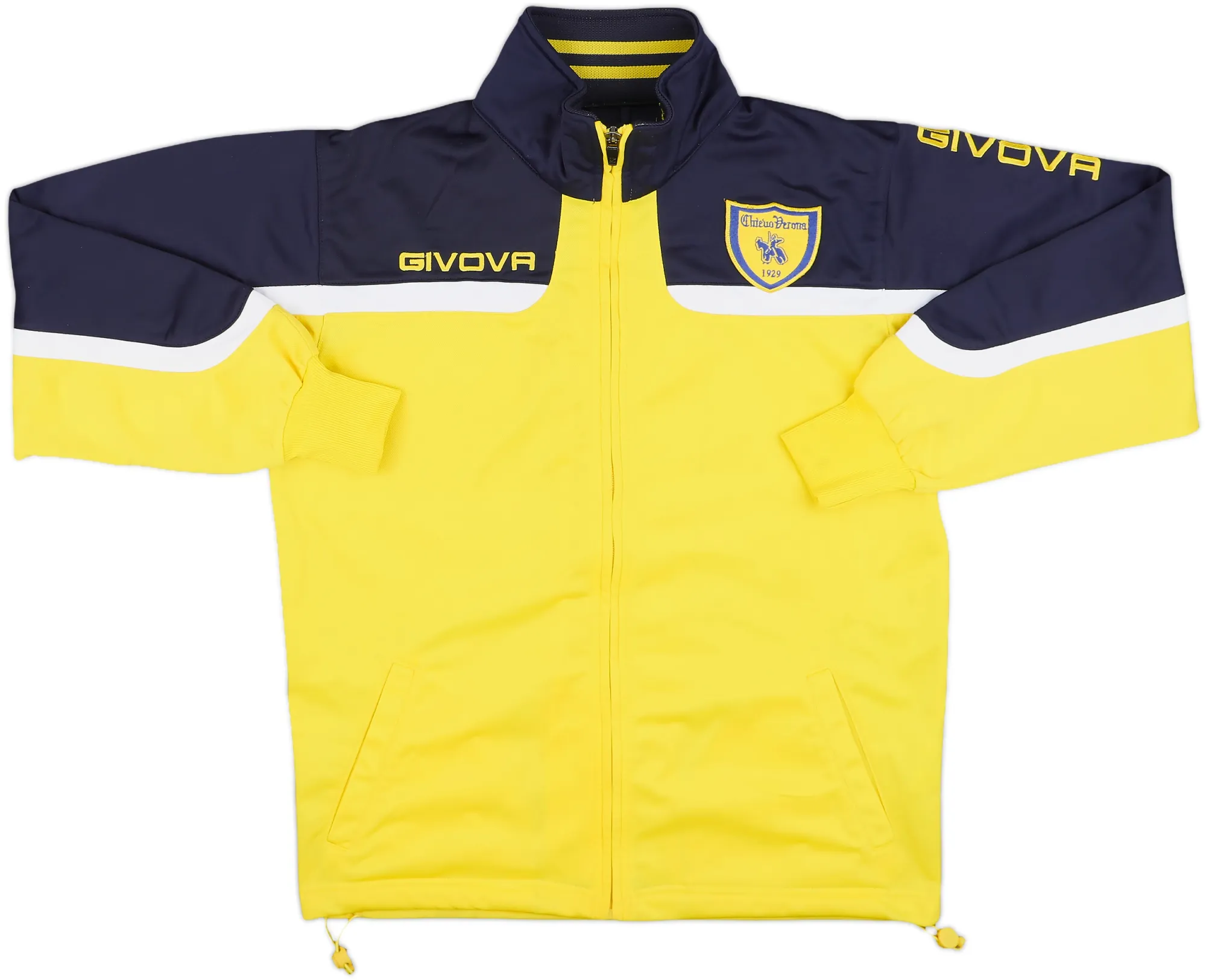 2012-13 Chievo Verona Givova Track Jacket - 6/10 - (S)