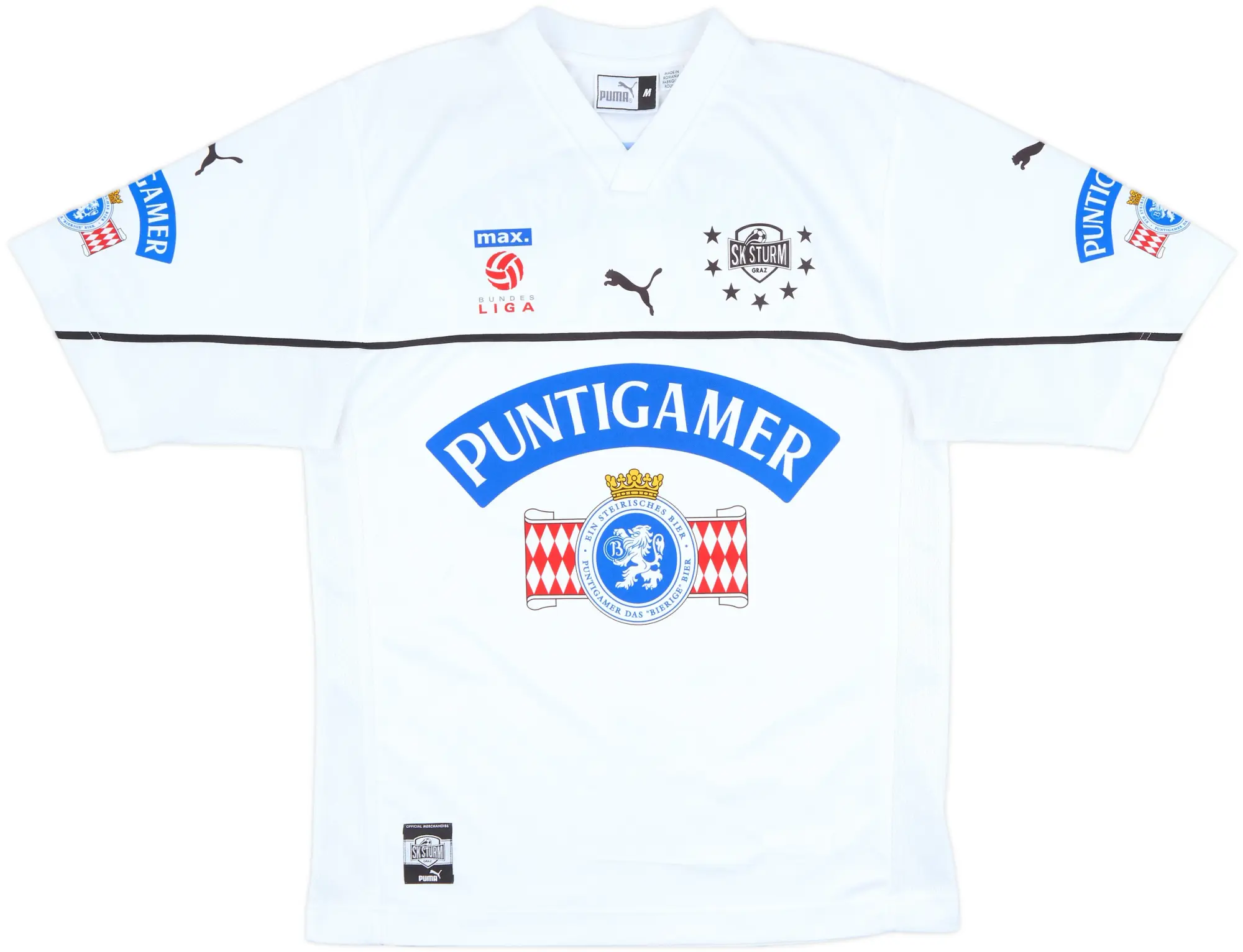 2001-02 Sturm Graz Home Shirt - 8/10 - (M)