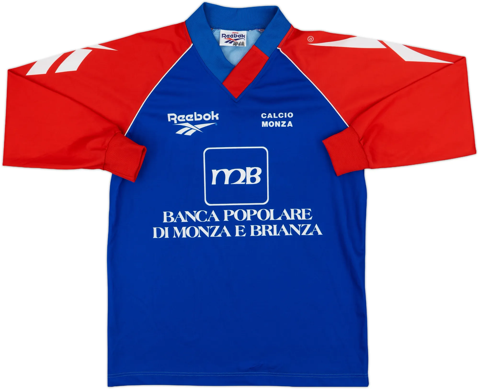 Reebok Monza Mens LS Home Shirt 1996/97
