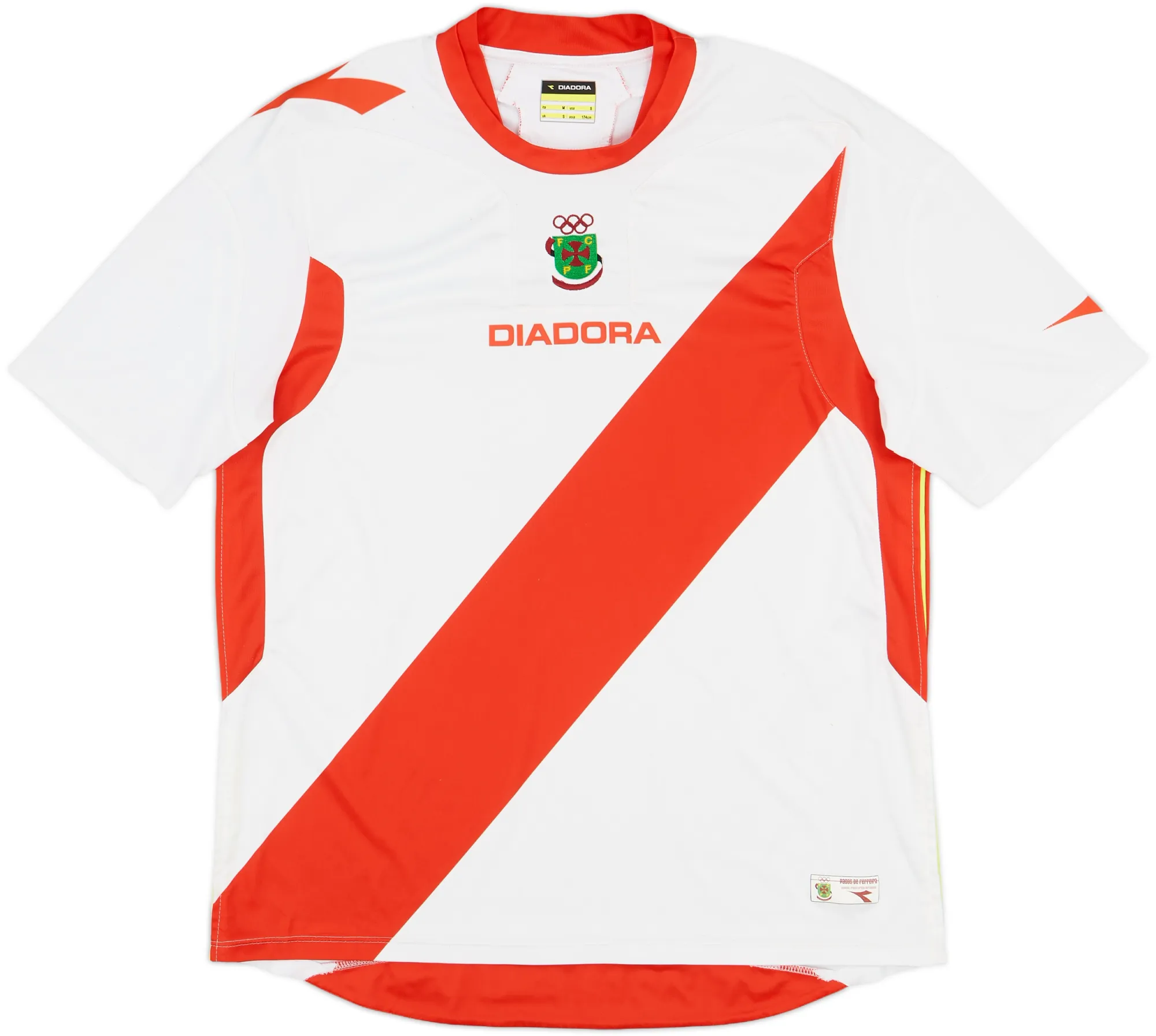 Diadora Pacos de Ferreira Mens SS Third Shirt 2009/10