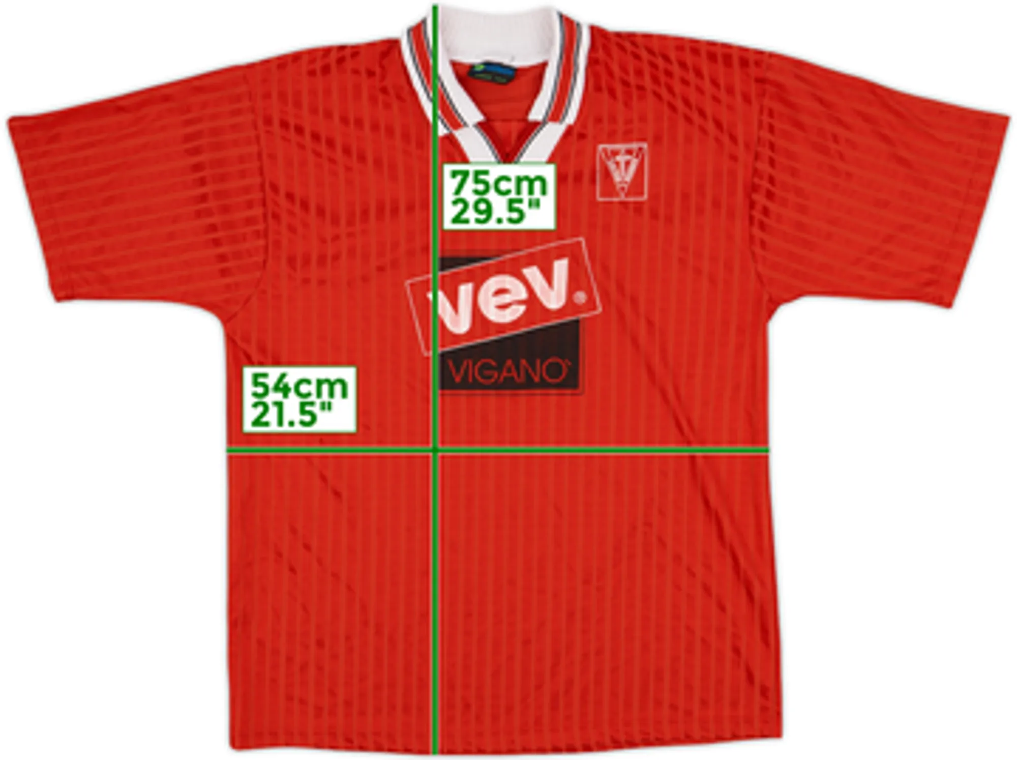 Home Monza Mens SS Home Shirt 1990/91
