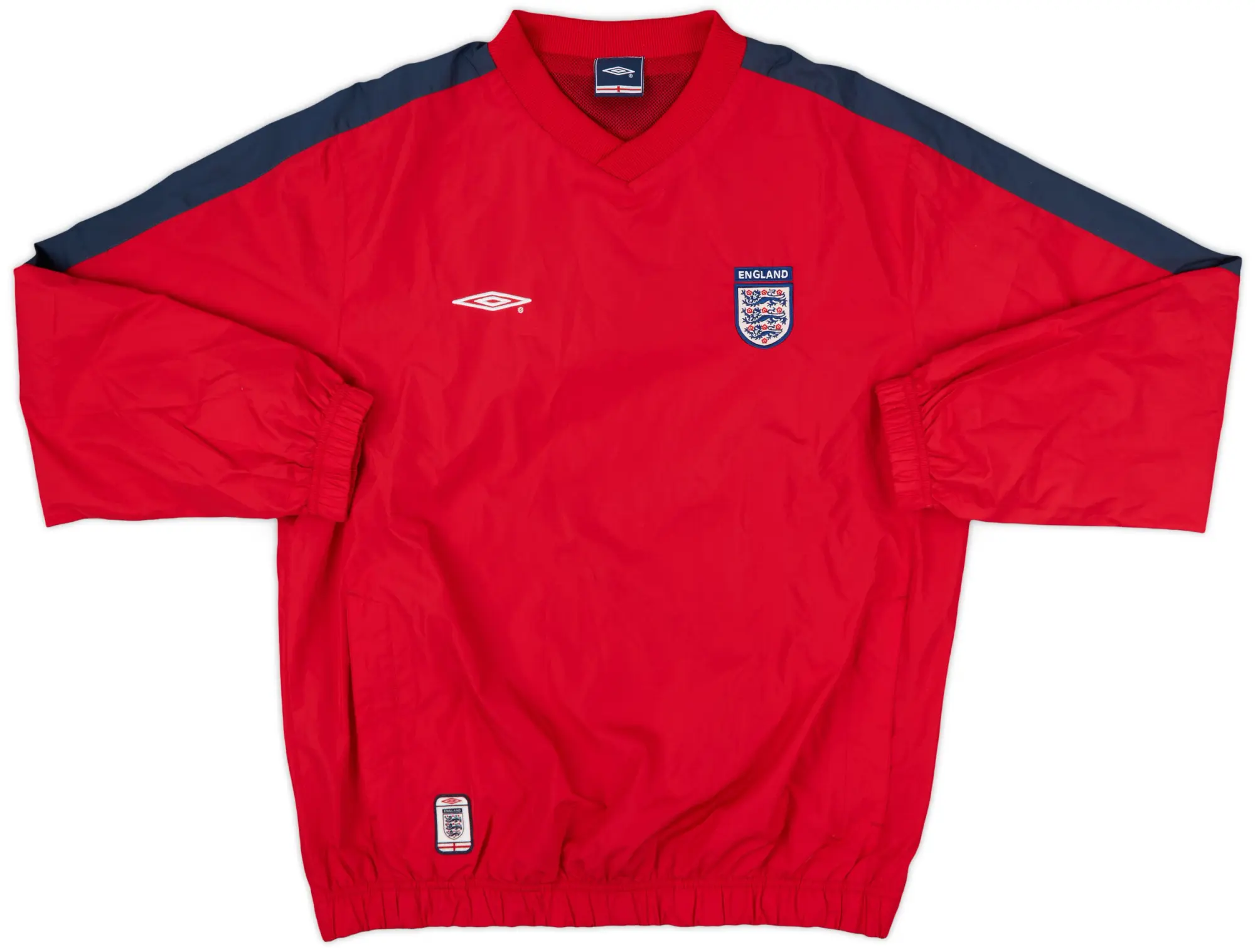 2002-04 England Umbro Drill Top - 5/10 - (S)