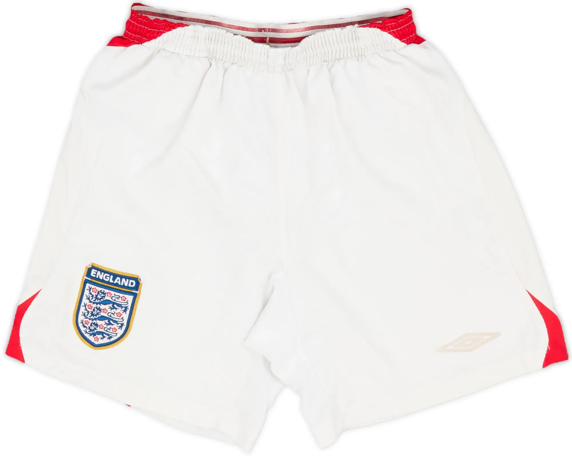 2006-08 England Away Shorts - 5/10 - (S)