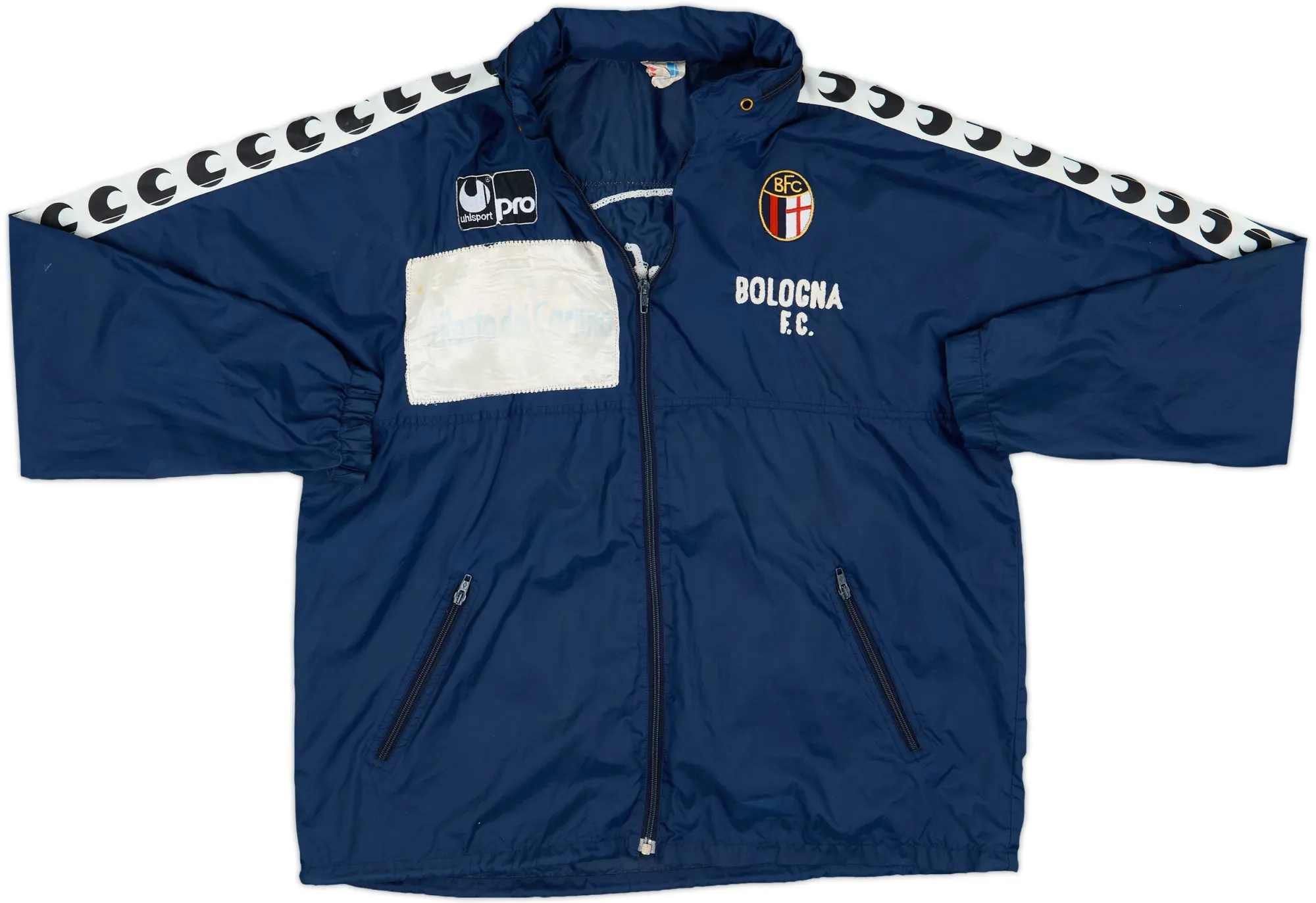 1988-00 Bologna Uhlsport Hooded Rain Jacket - 5/10 - (XL)