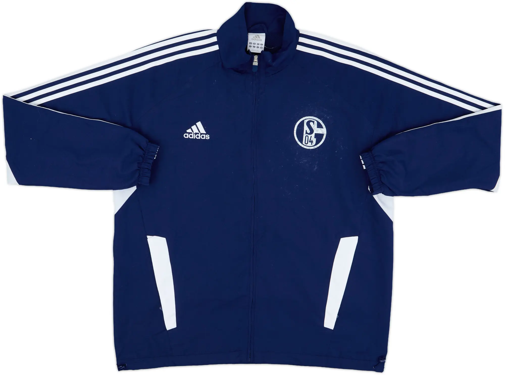 2011-12 Schalke adidas Track Jacket - 5/10 - (XXL)